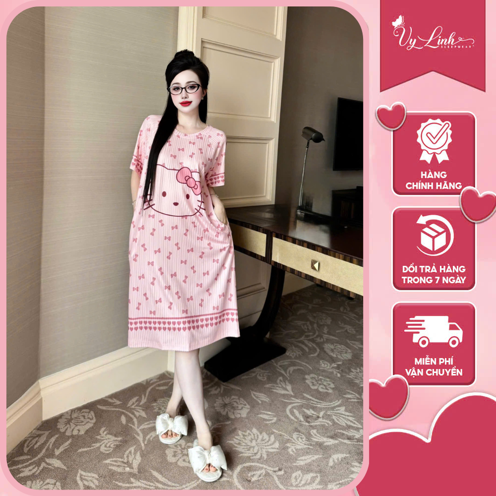 S1152 ĐẦM THUN ĐŨA CỔ TRÒN - 60KG -M