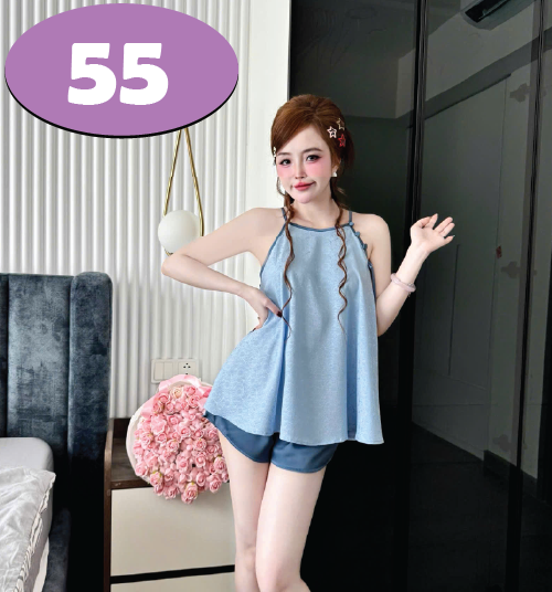 S1251 ĐỒ BỘ ĐÙI YẾM -70KG -XL