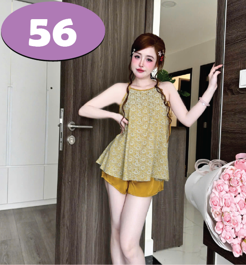 S1251 ĐỒ BỘ ĐÙI YẾM -70KG -XL