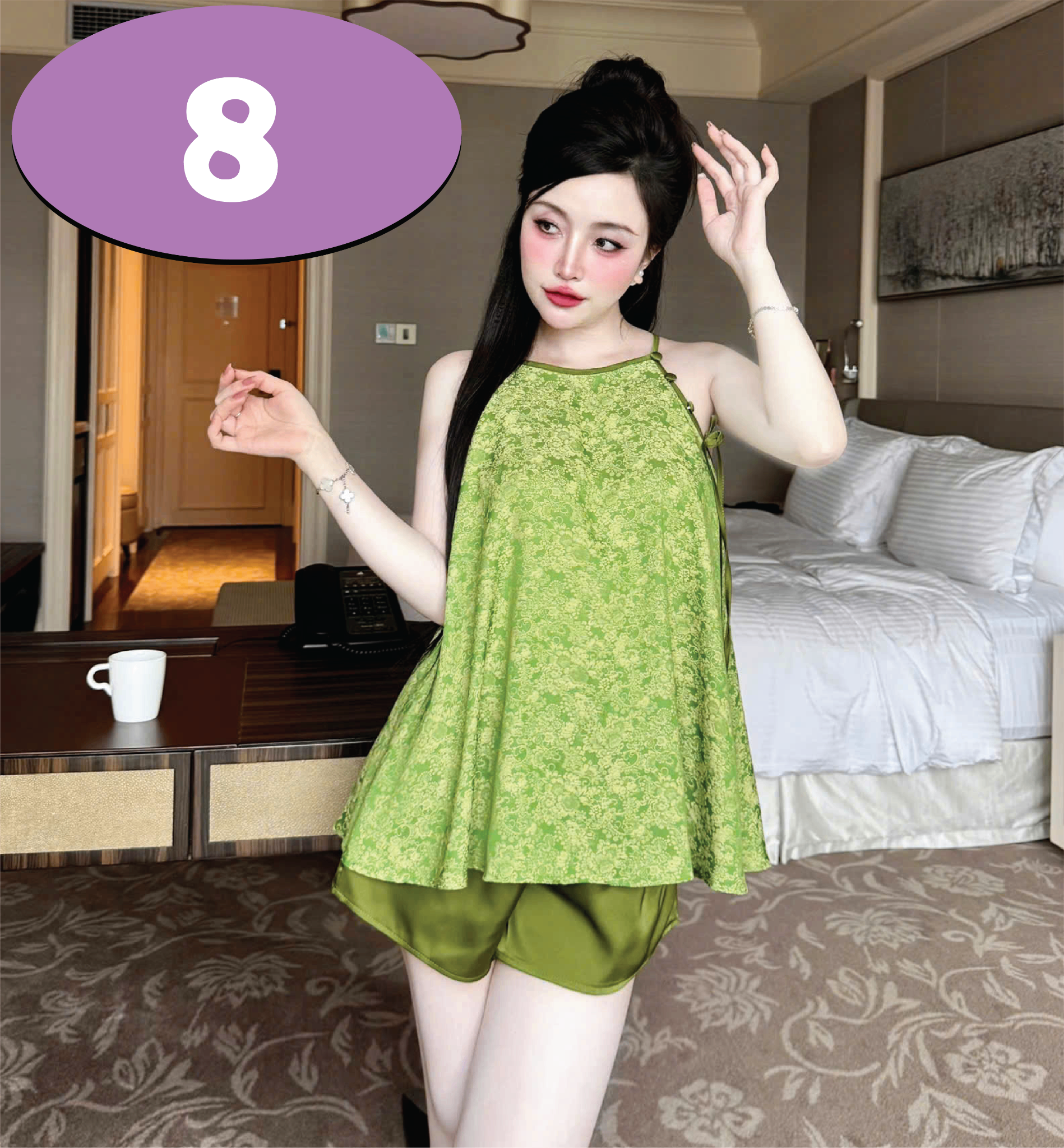 S1251 ĐỒ BỘ ĐÙI YẾM -70KG -XL