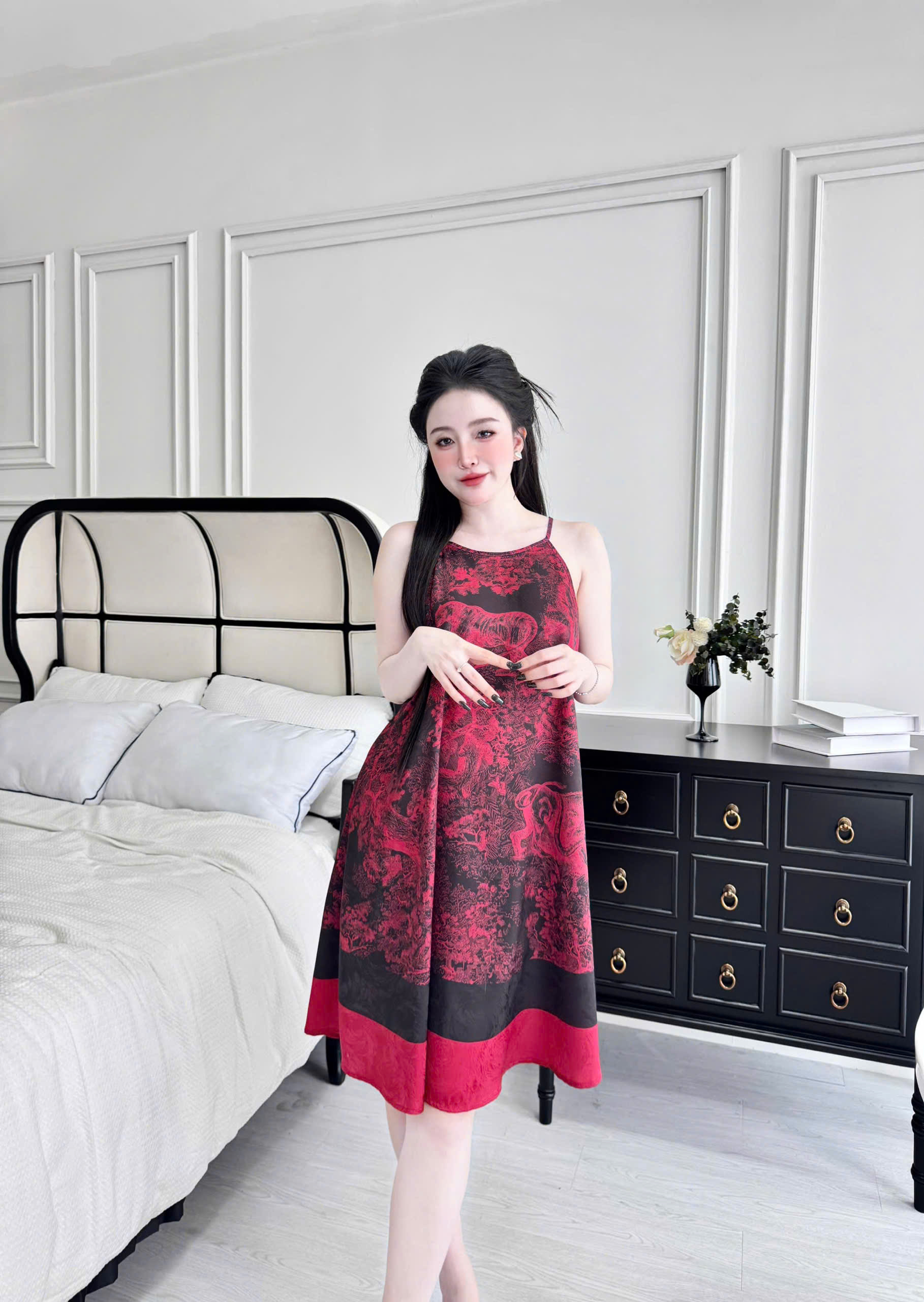 S1315 GẤM HẢI ĐƯỜNG - 58-70KG - XL