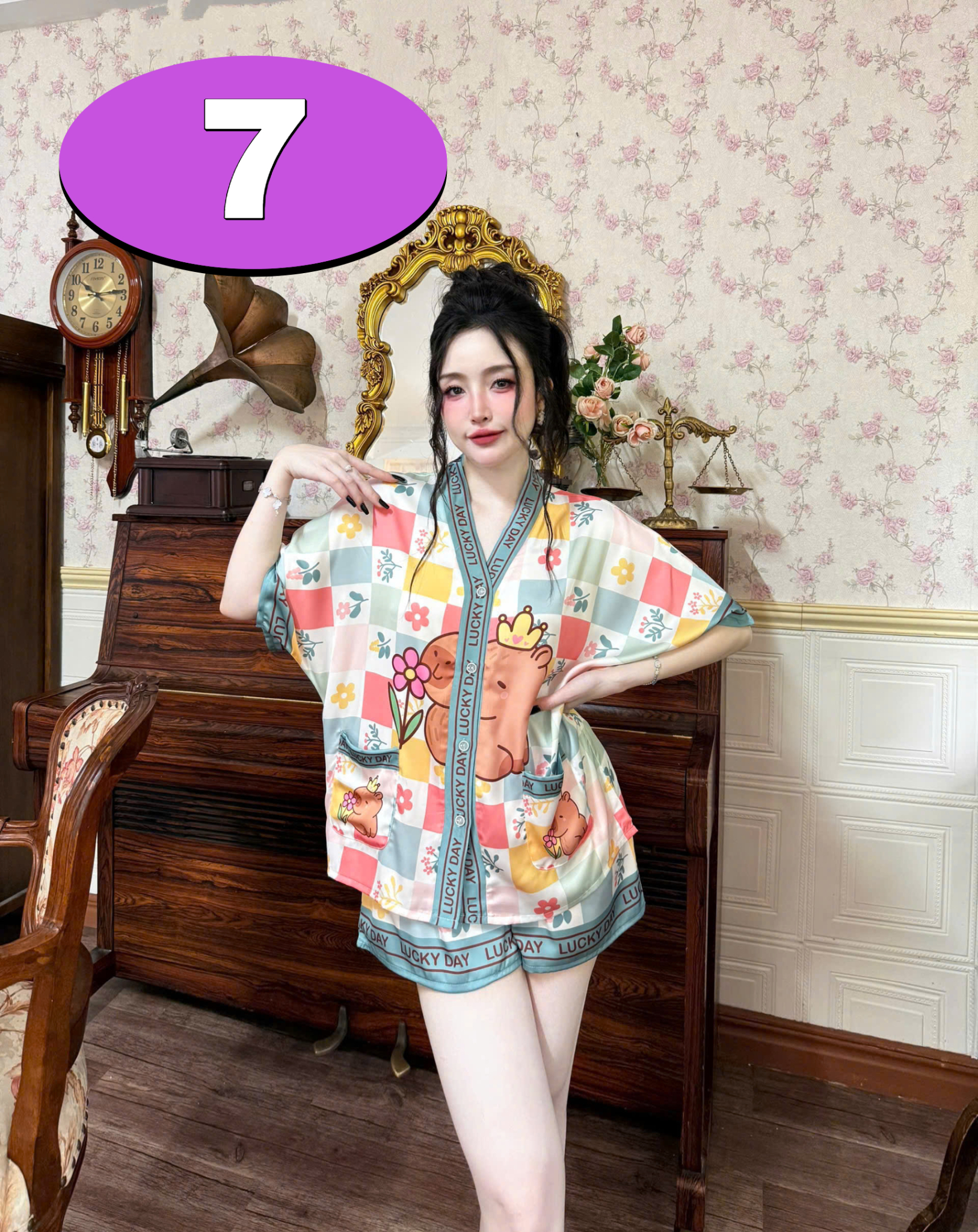 S1316 ĐỒ BỘ CÁNH DƠI QUẦN ĐÙI - 58-70KG - XL