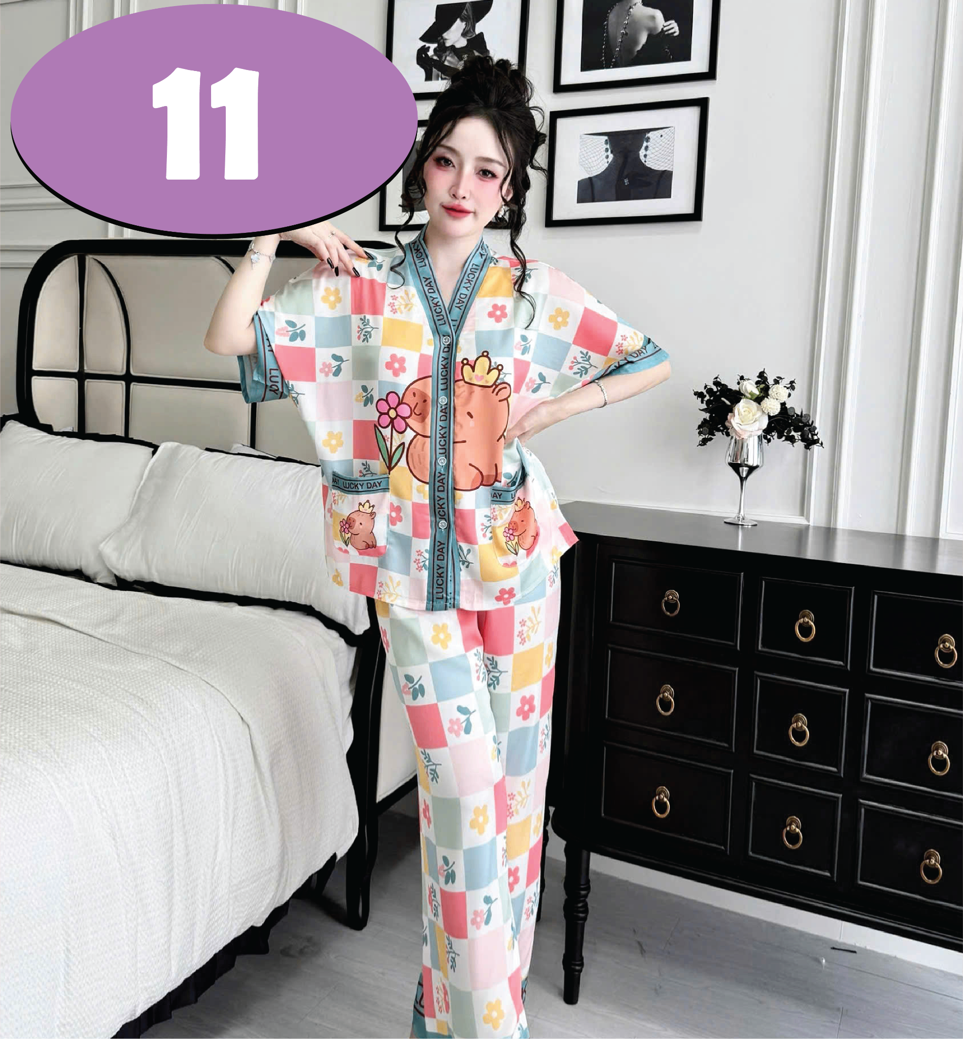 S1317 ĐỒ BỘ CÁNH DƠI QUẦN DÀI - 58-70KG - XL
