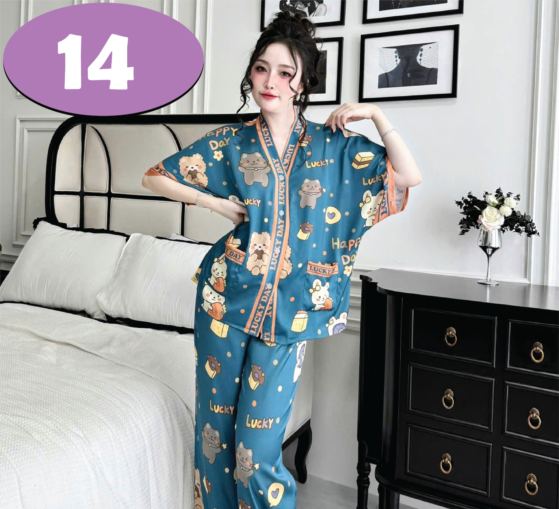 S1317 ĐỒ BỘ CÁNH DƠI QUẦN DÀI - 58-70KG - XL