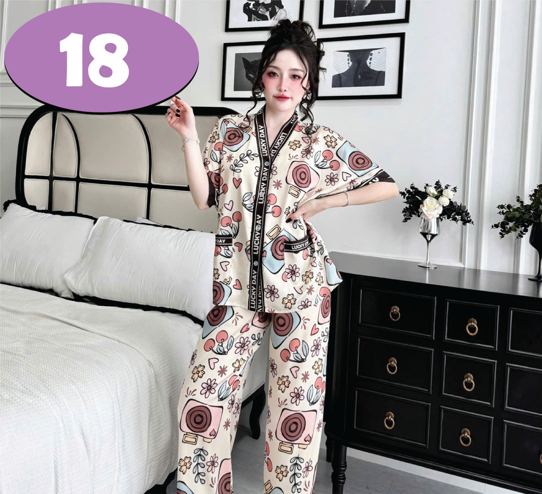 S1317 ĐỒ BỘ CÁNH DƠI QUẦN DÀI - 58-70KG - XL