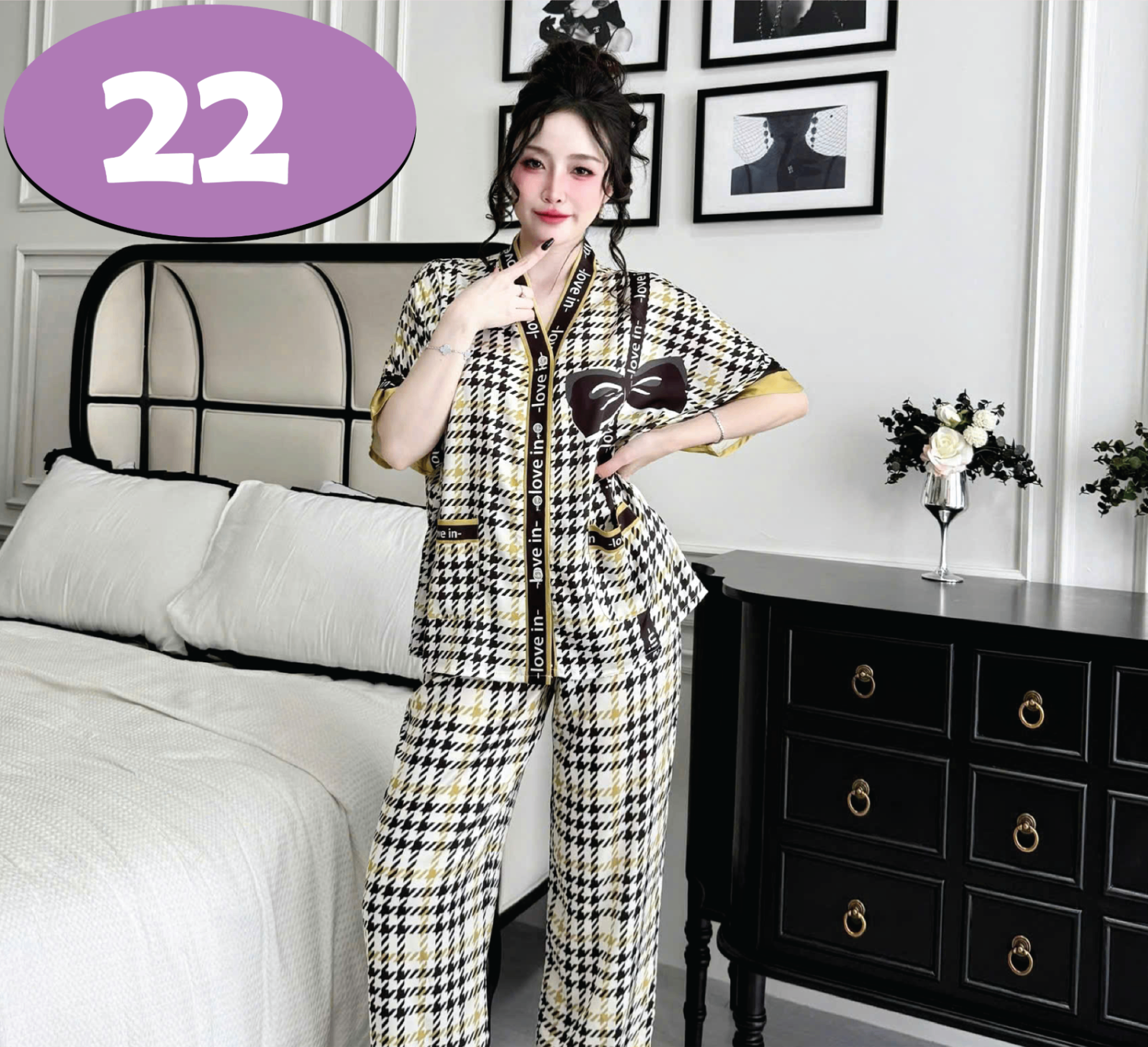 S1317 ĐỒ BỘ CÁNH DƠI QUẦN DÀI - 58-70KG - XL
