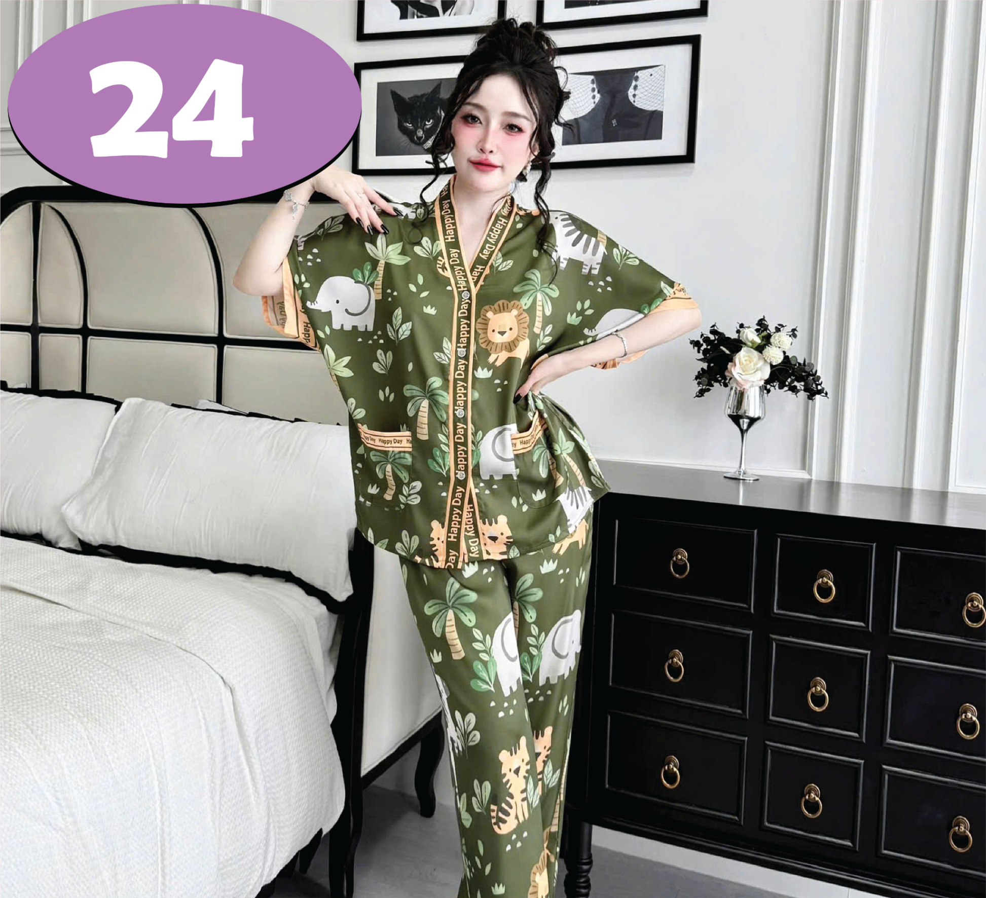 S1317 ĐỒ BỘ CÁNH DƠI QUẦN DÀI - 60KG - M