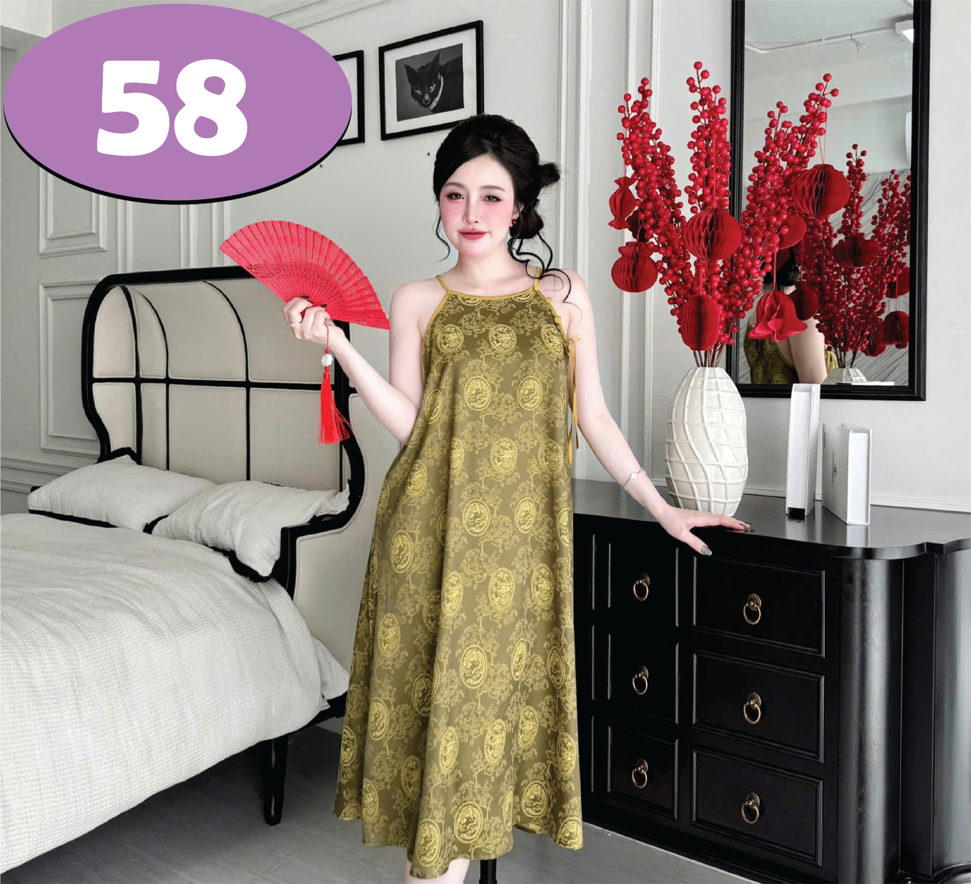 S1324 ĐẦM YẾM DÀI -60KG -M