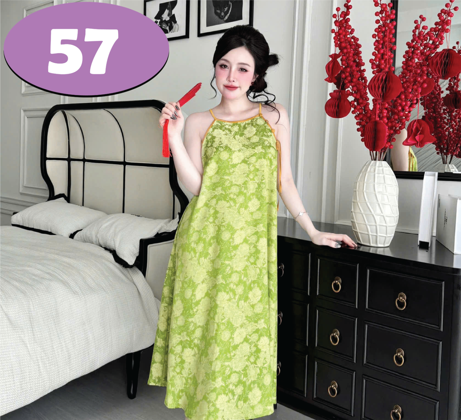 S1324 ĐẦM YẾM DÀI -60KG -M