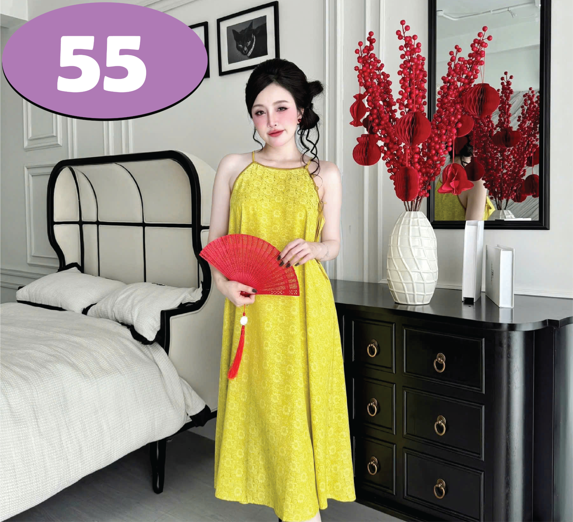 S1324 ĐẦM YẾM DÀI -60KG -M