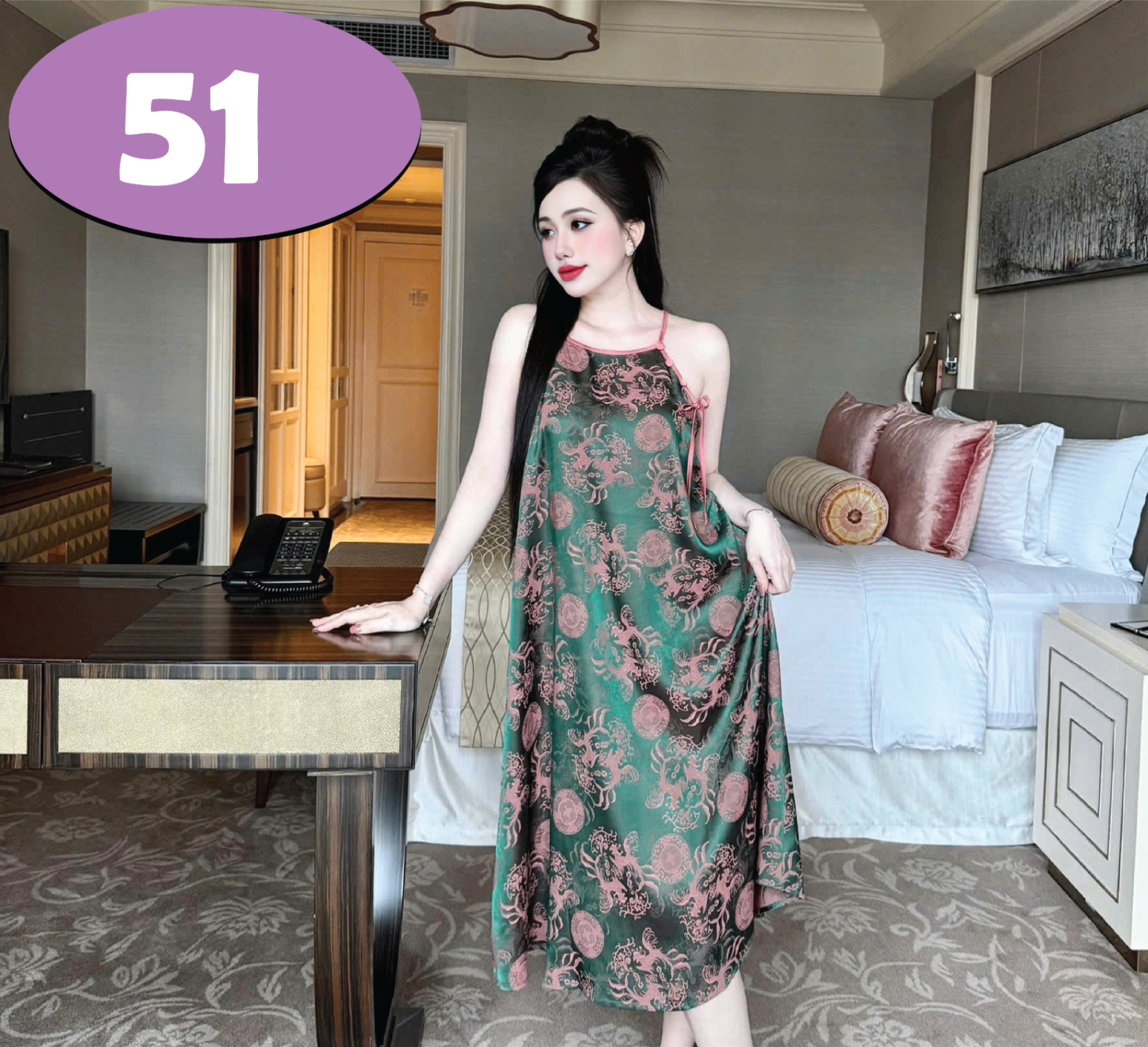 S1324 ĐẦM YẾM DÀI -60KG -M