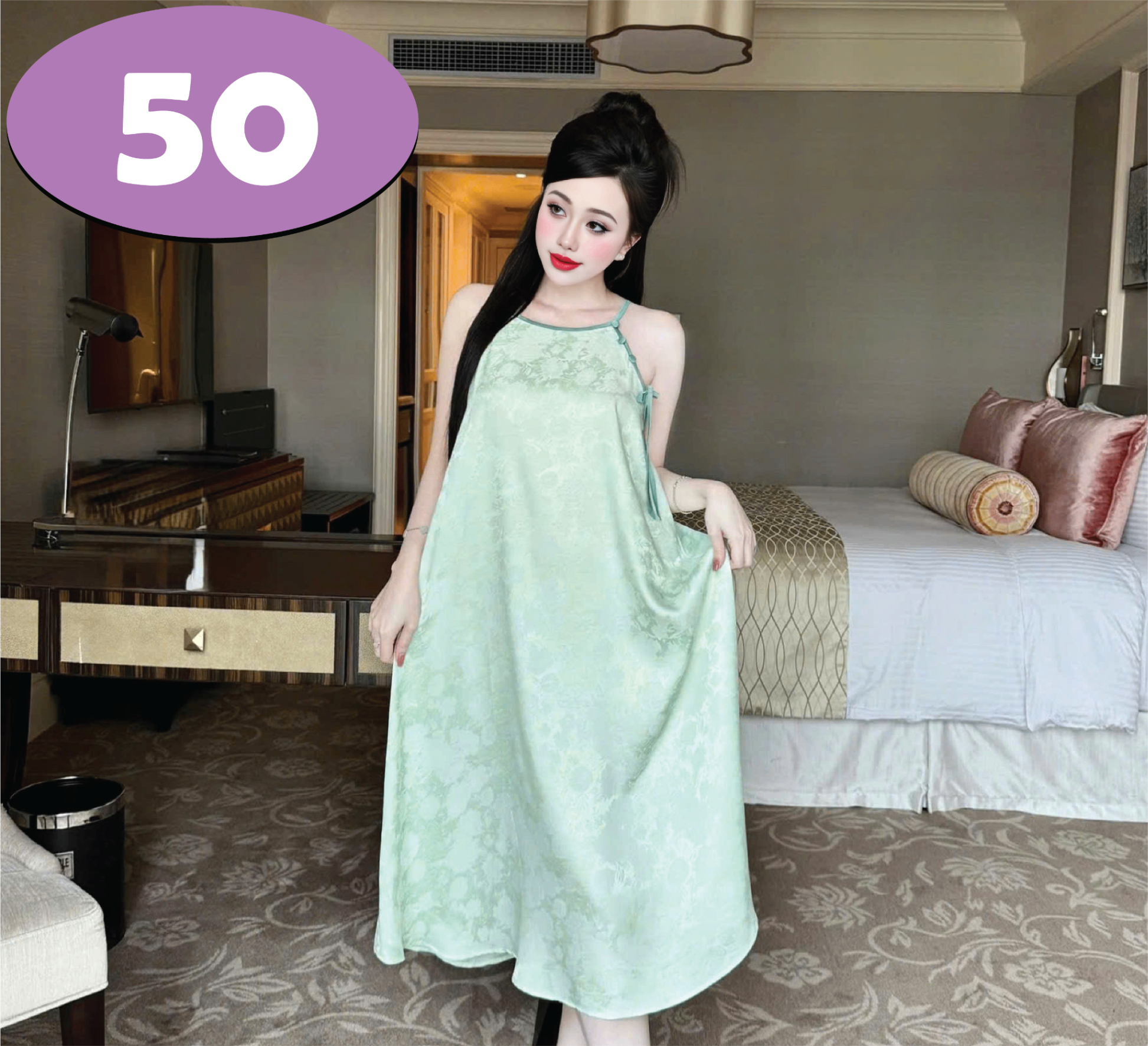 S1324 ĐẦM YẾM DÀI -60KG -M