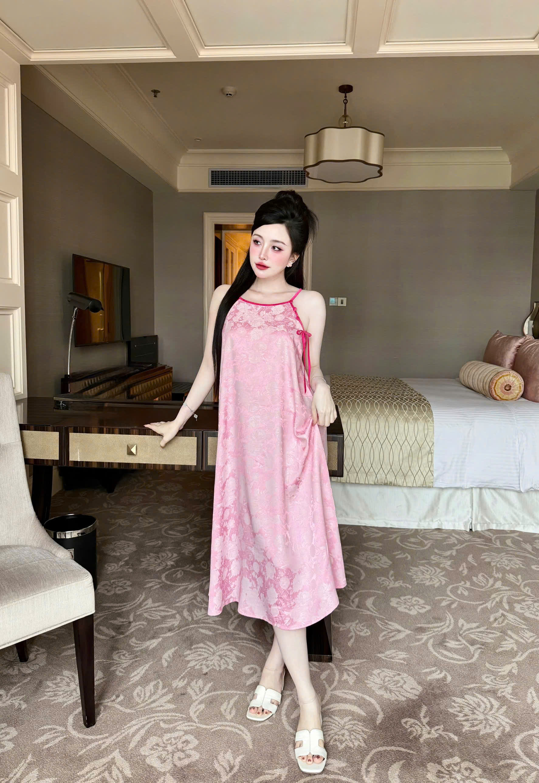 S1324 ĐẦM YẾM DÀI -70KG -XL