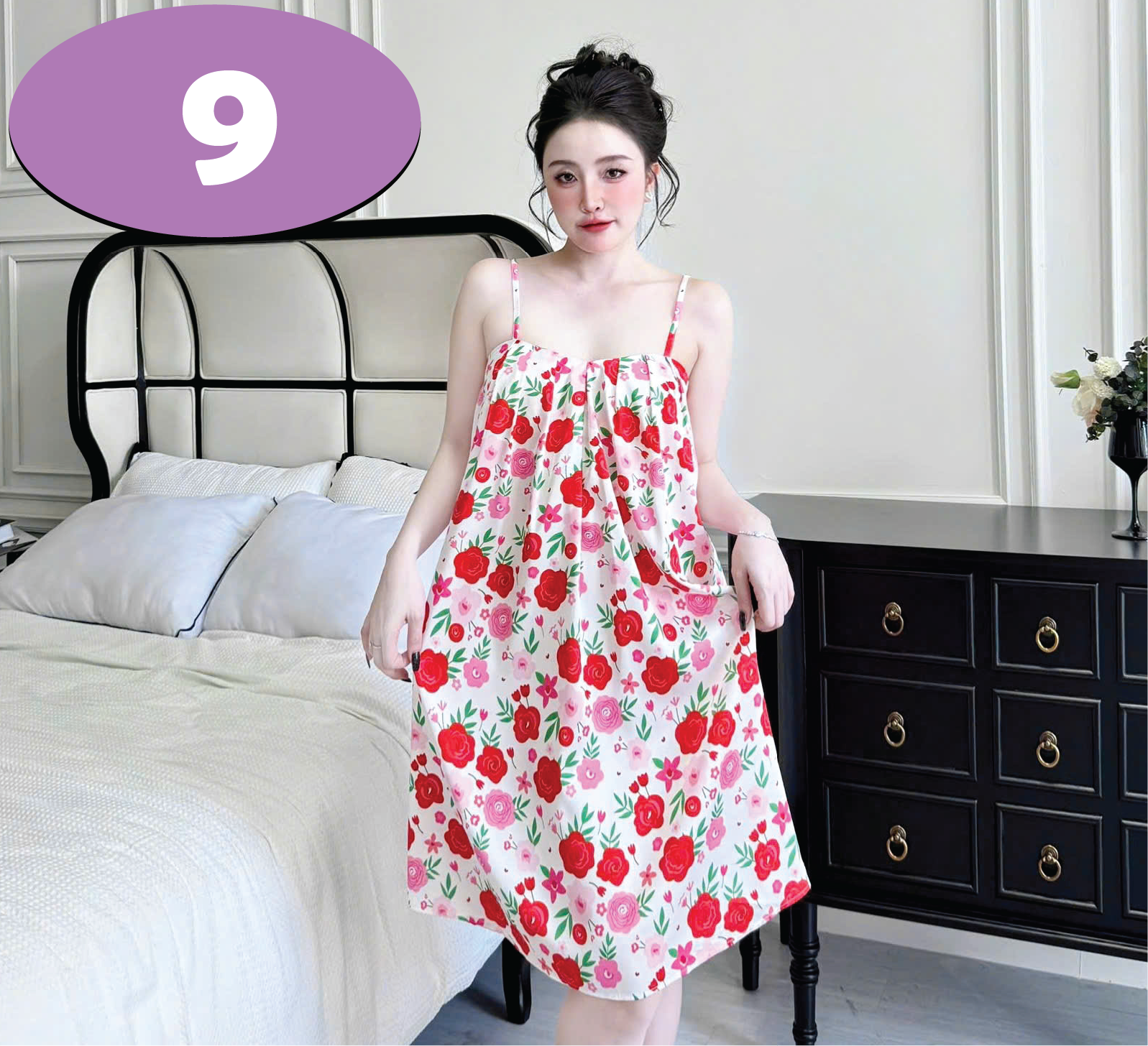 S933 ĐẦM LATIN 3D - LÔ 1- M - 60KG