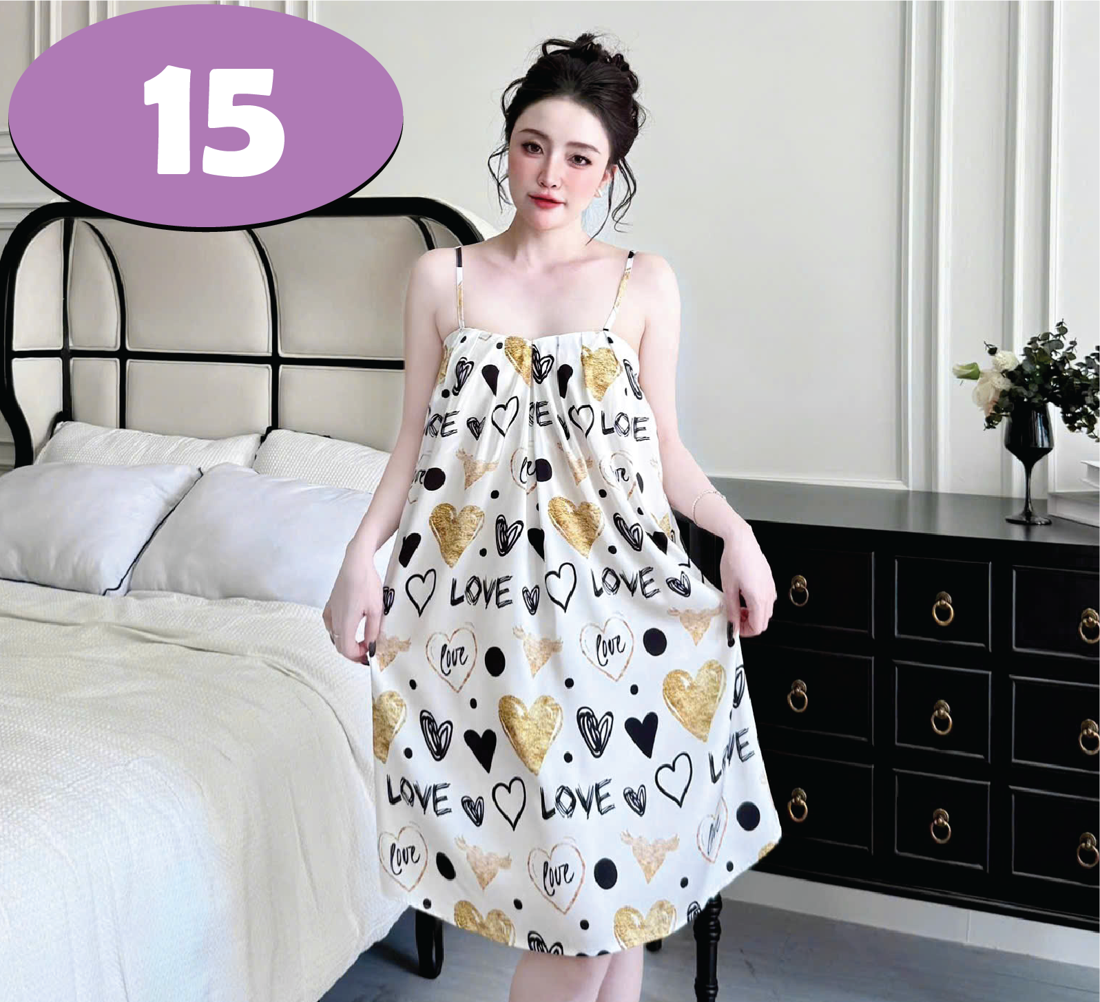 S933 ĐẦM LATIN 3D - LÔ 1- M - 60KG
