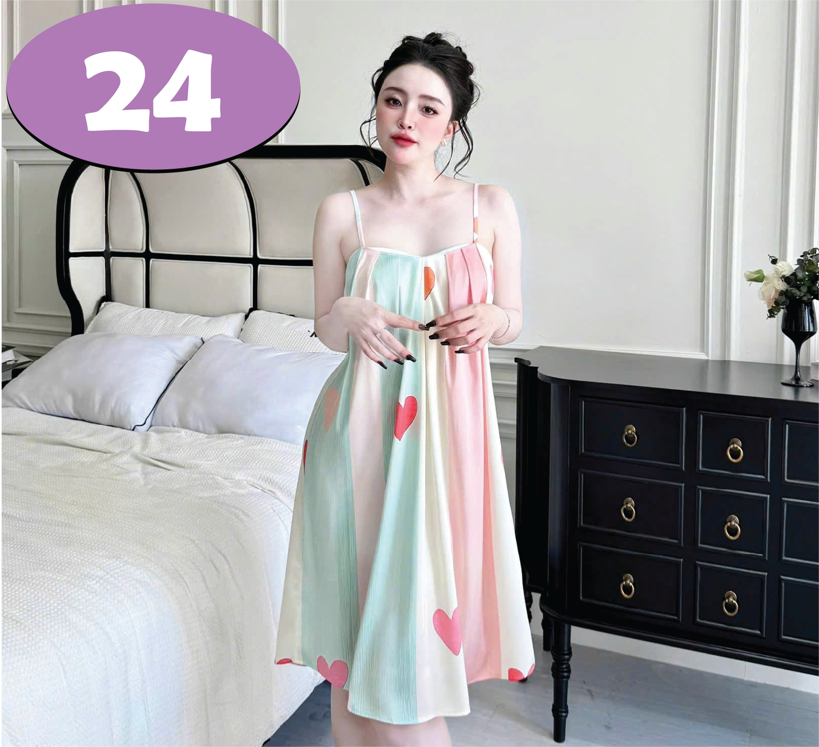 S933 ĐẦM LATIN 3D - LÔ 1- M - 60KG