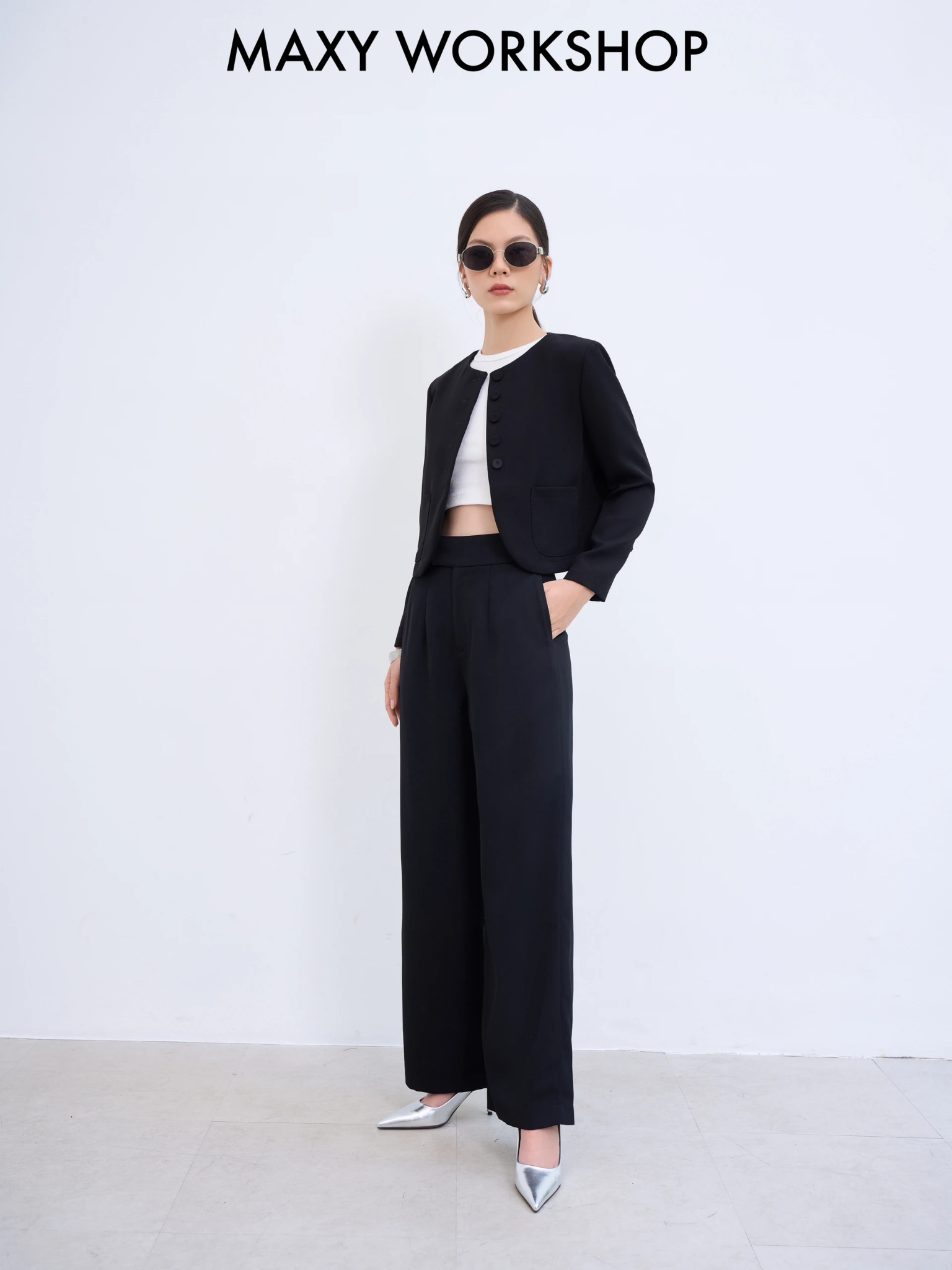 HIGH-WAISTED CULOTTES