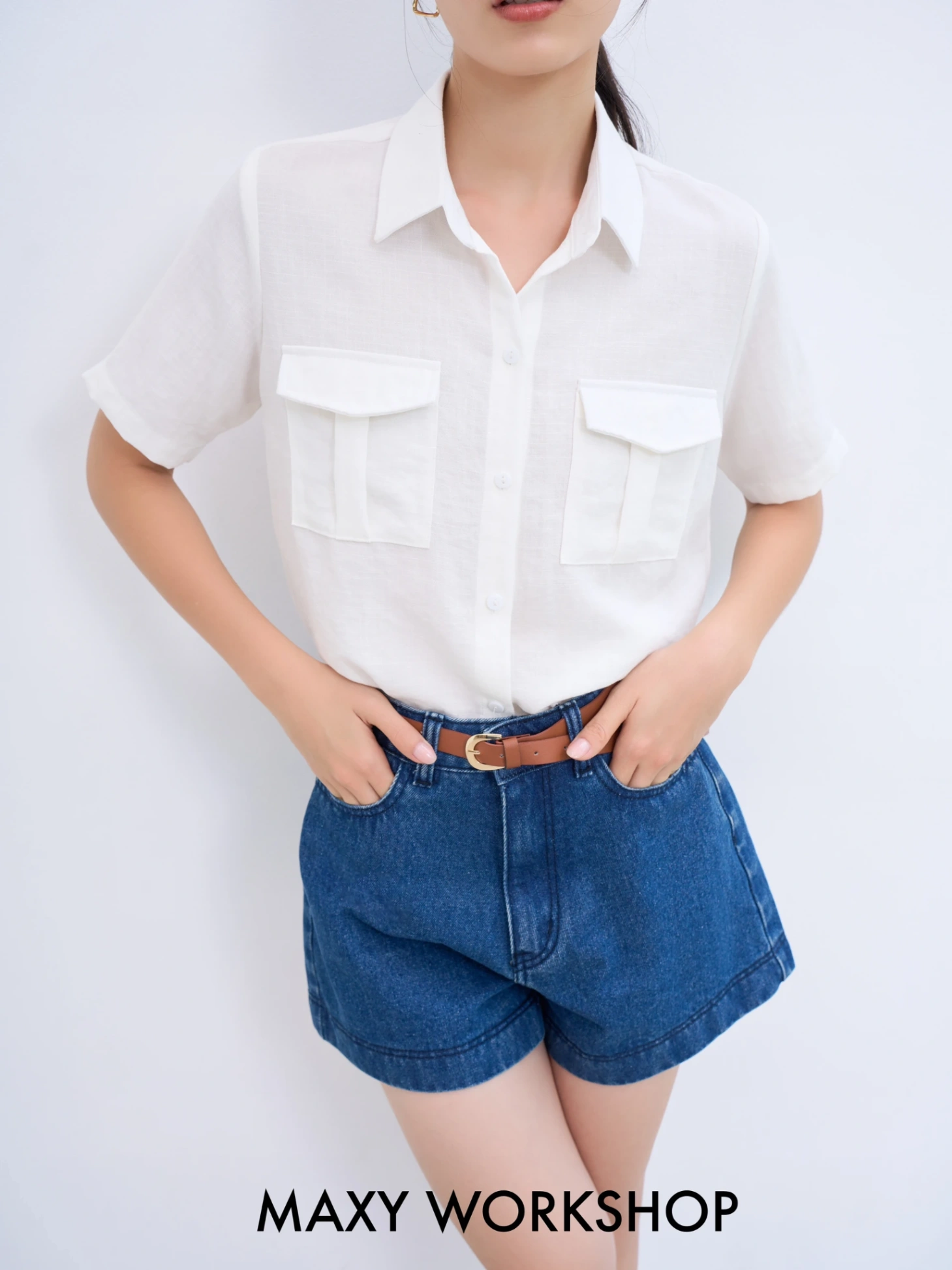 SHORT POCKET SHIRT