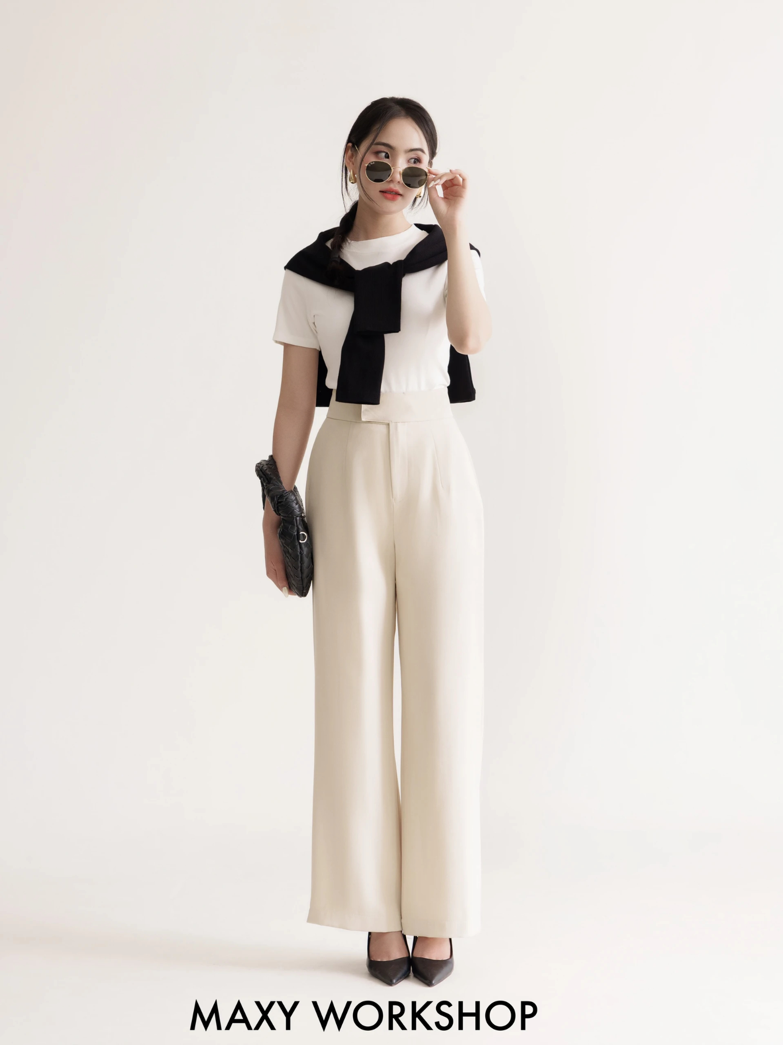 HIGH-WAISTED CULOTTES