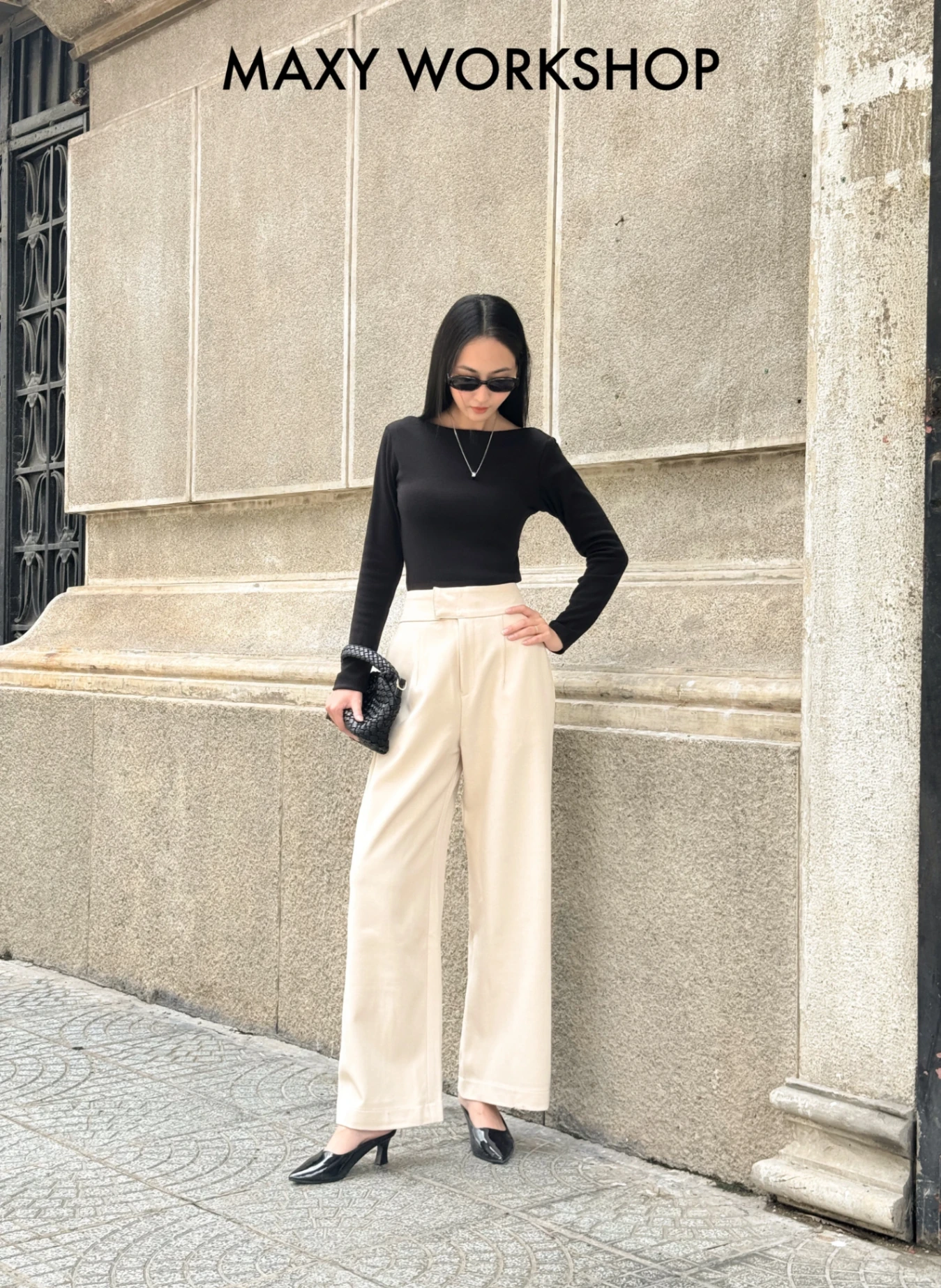 HIGH-WAISTED CULOTTES