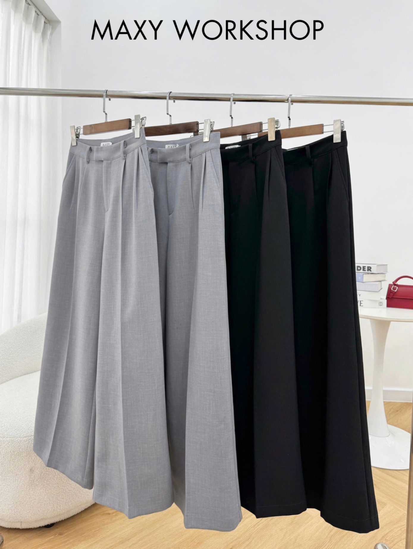 PLEATED CULOTTES