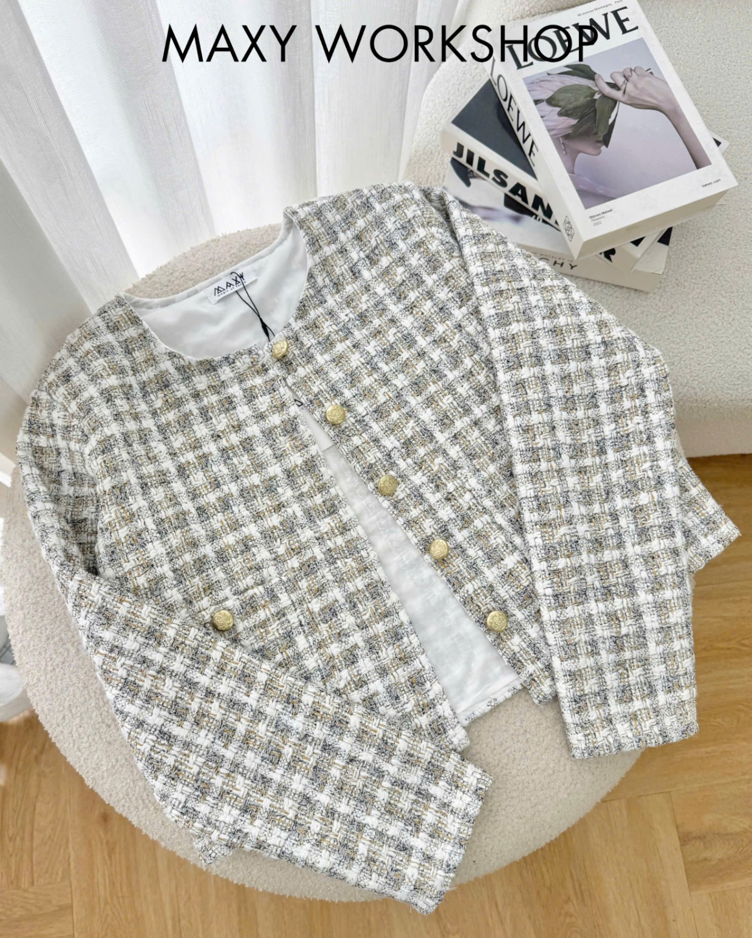 CASUAL TWEED JACKET