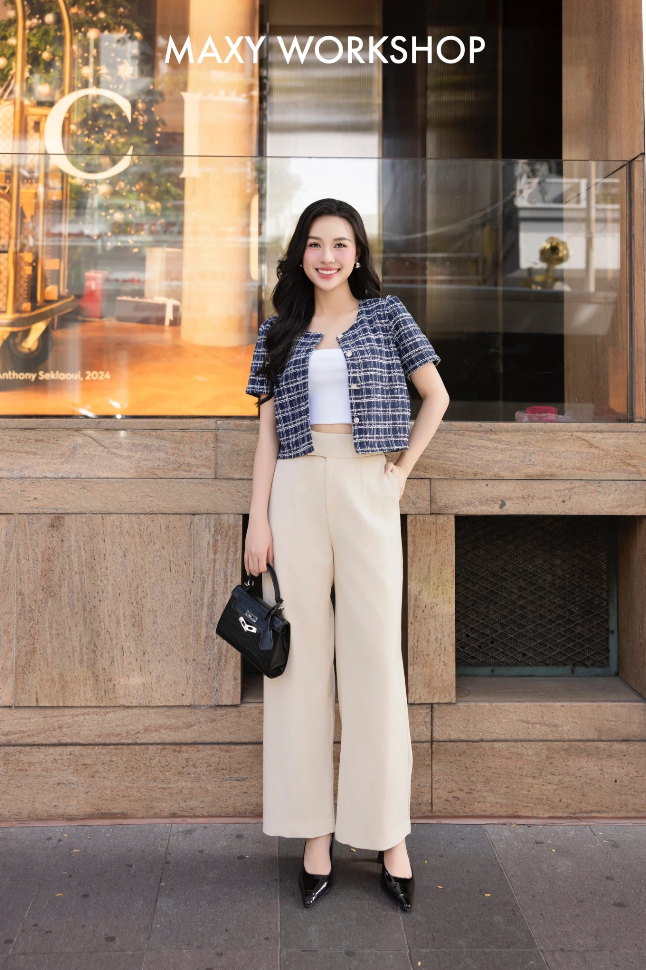 TWEED CROPTOP