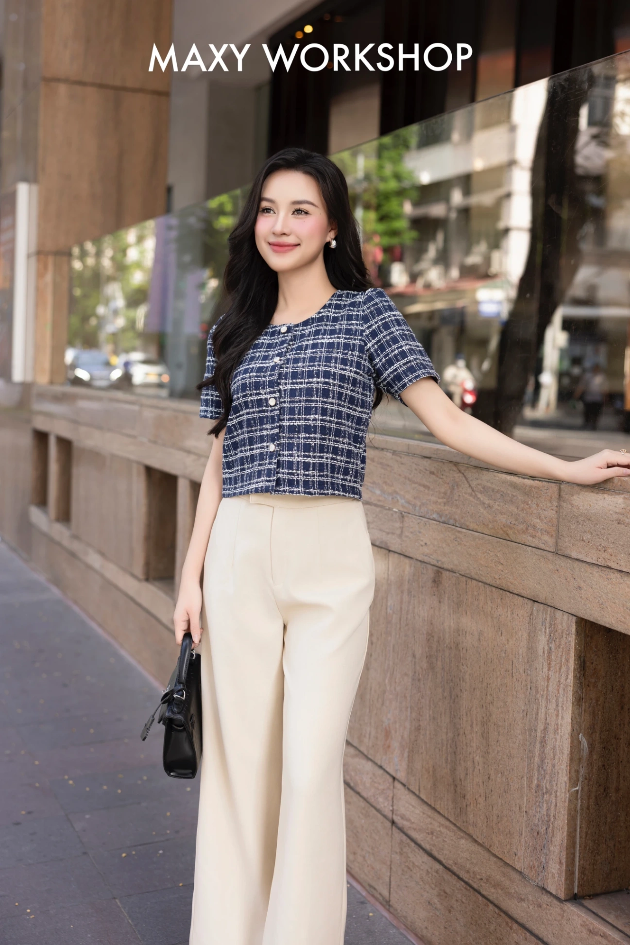 TWEED CROPTOP