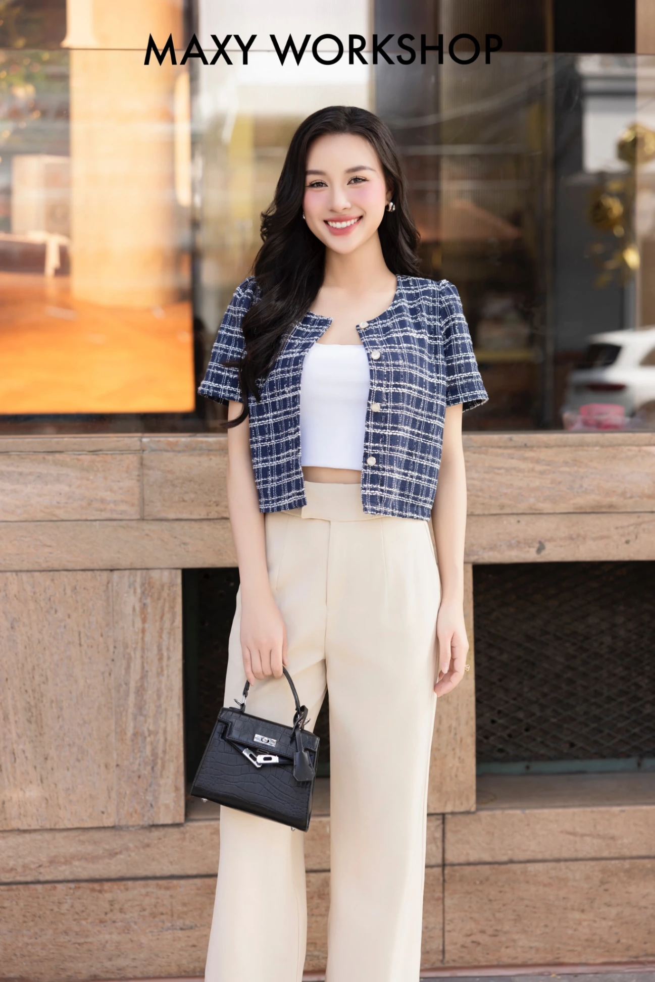 TWEED CROPTOP