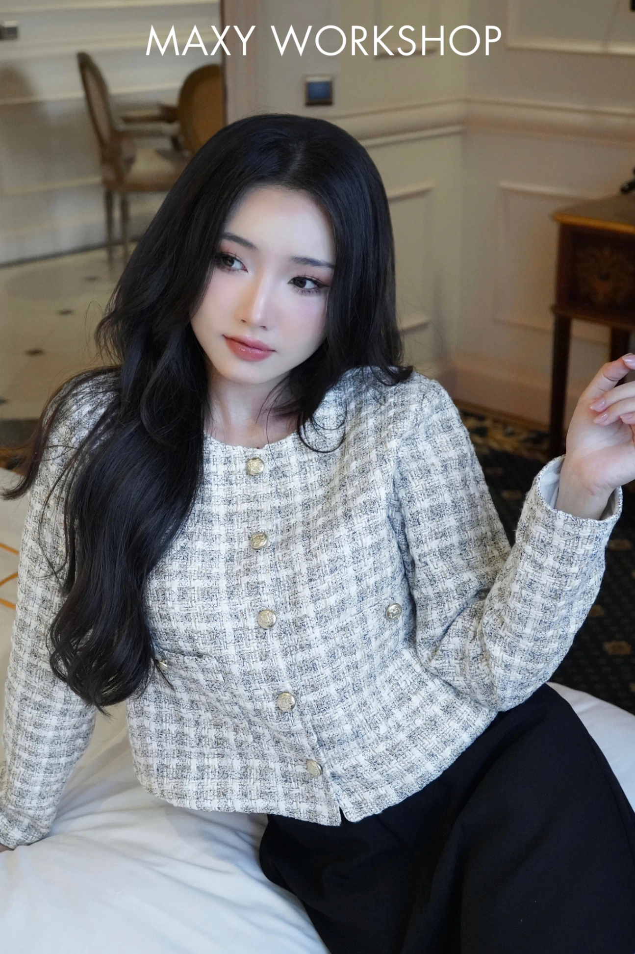 CASUAL TWEED JACKET