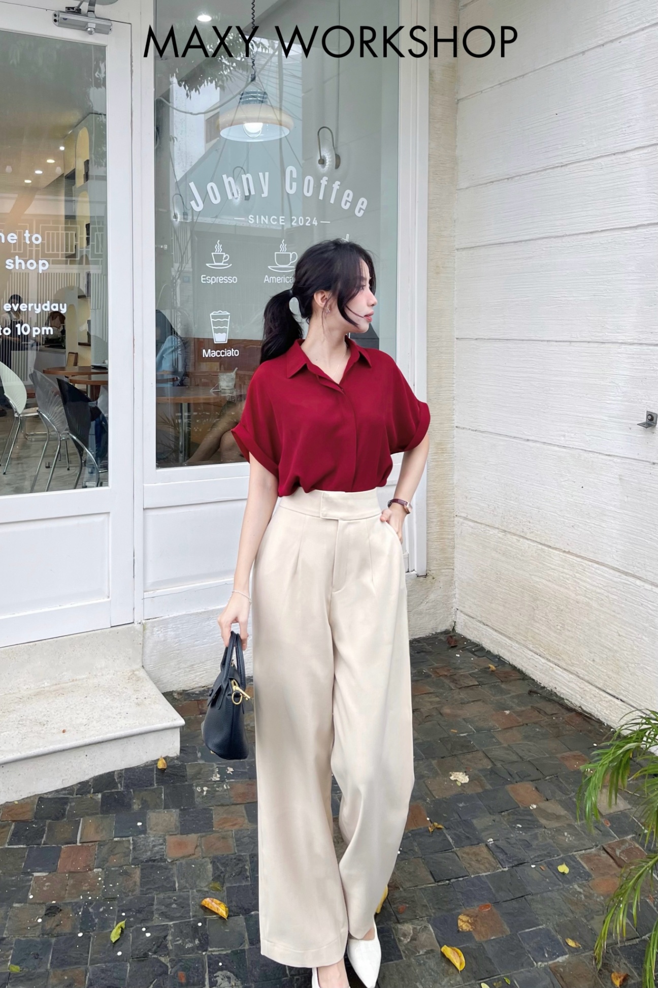 HIGH-WAISTED CULOTTES