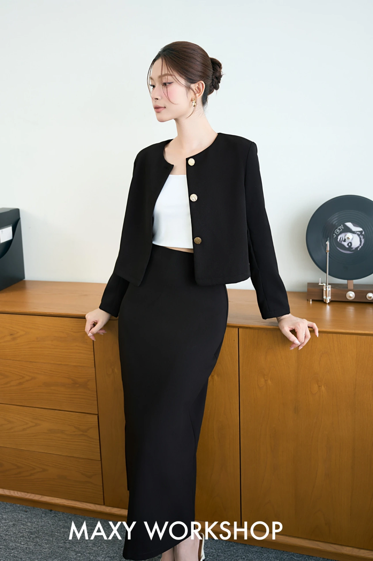 BUTTON JACKET