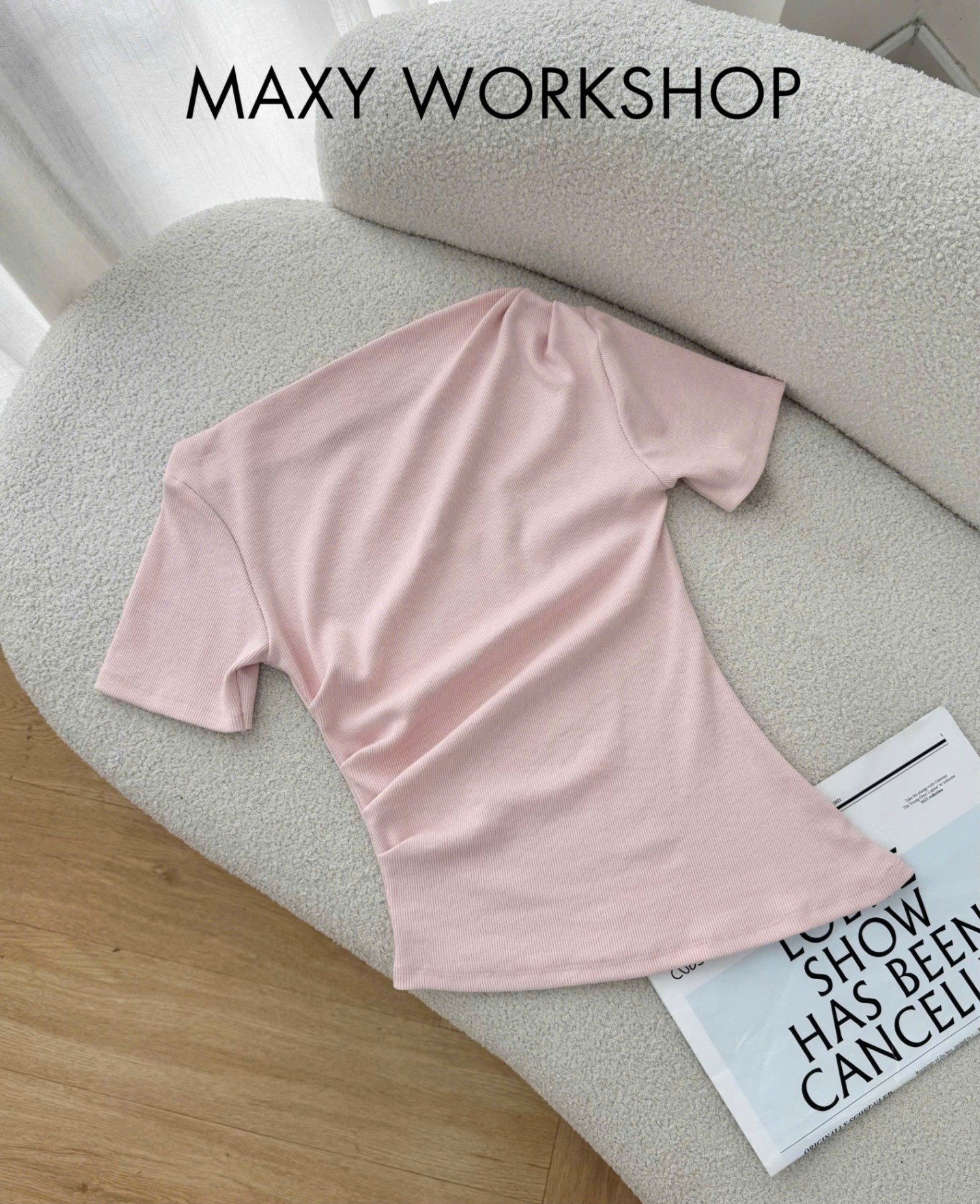 SIDE SLEEVE TEE