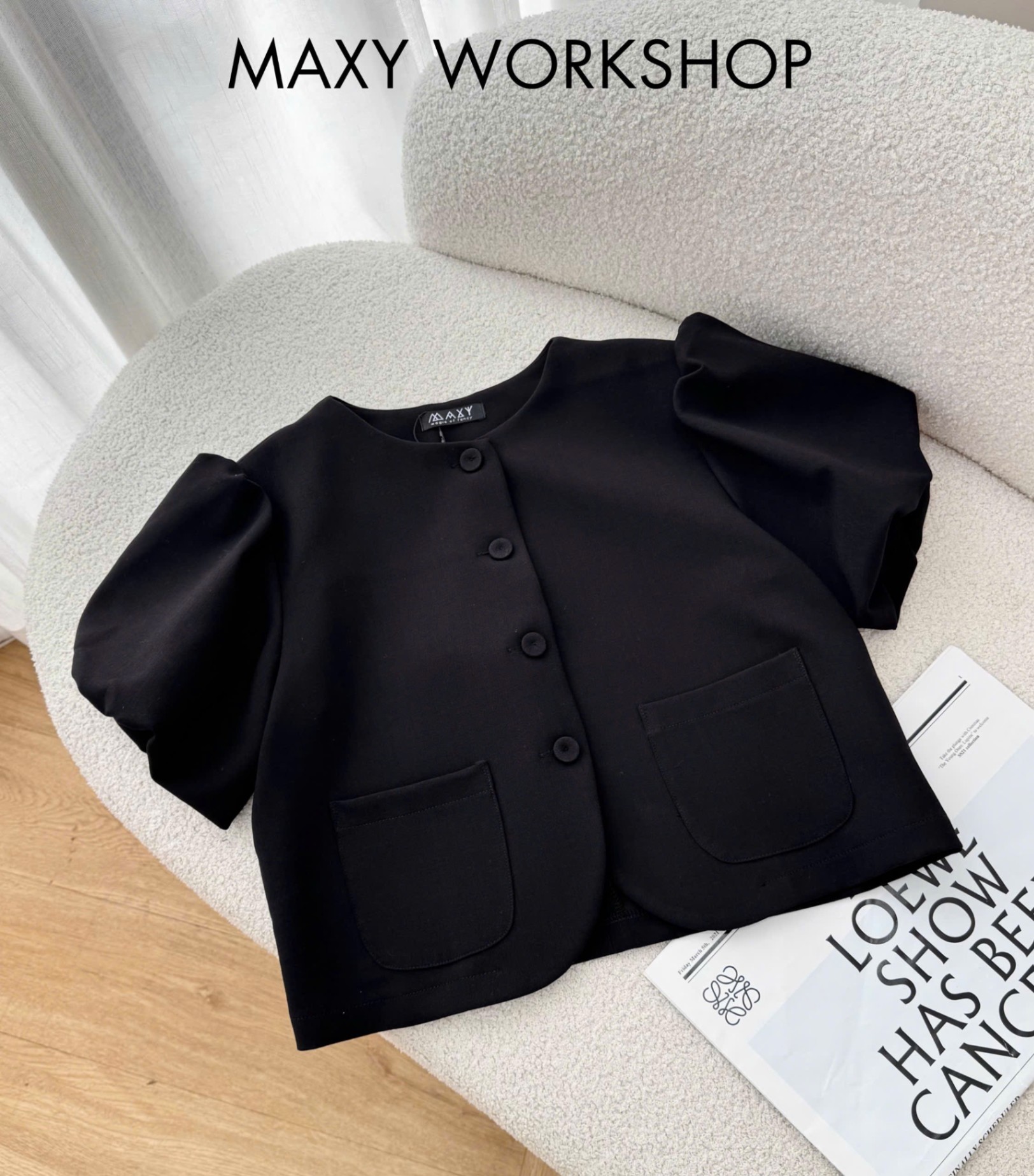 Áo khoác PUFF SLEEVE JACKET