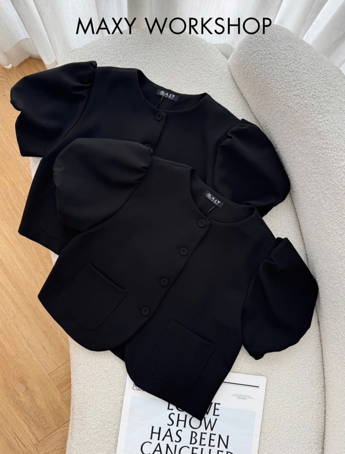 Áo khoác PUFF SLEEVE JACKET