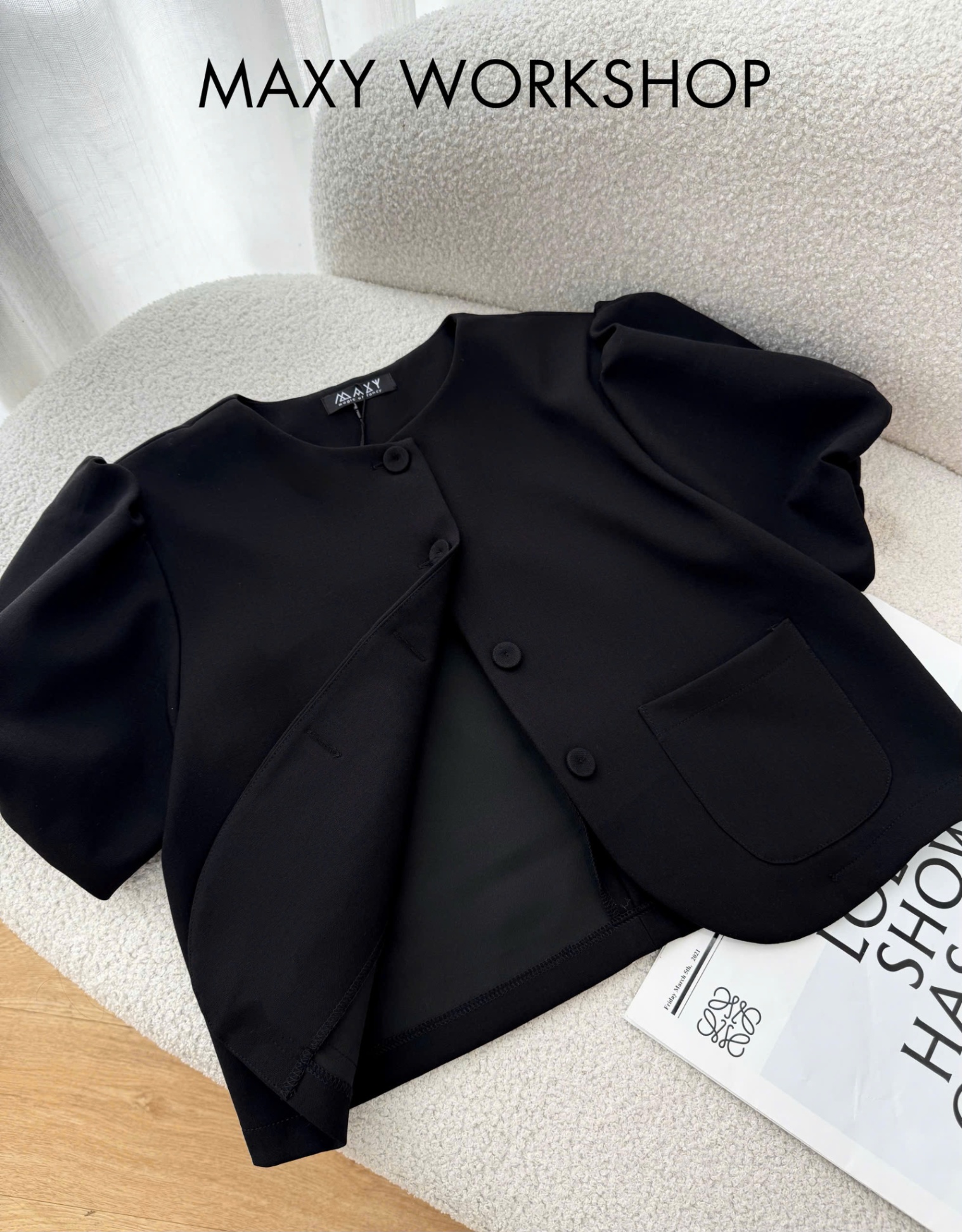 Áo khoác PUFF SLEEVE JACKET