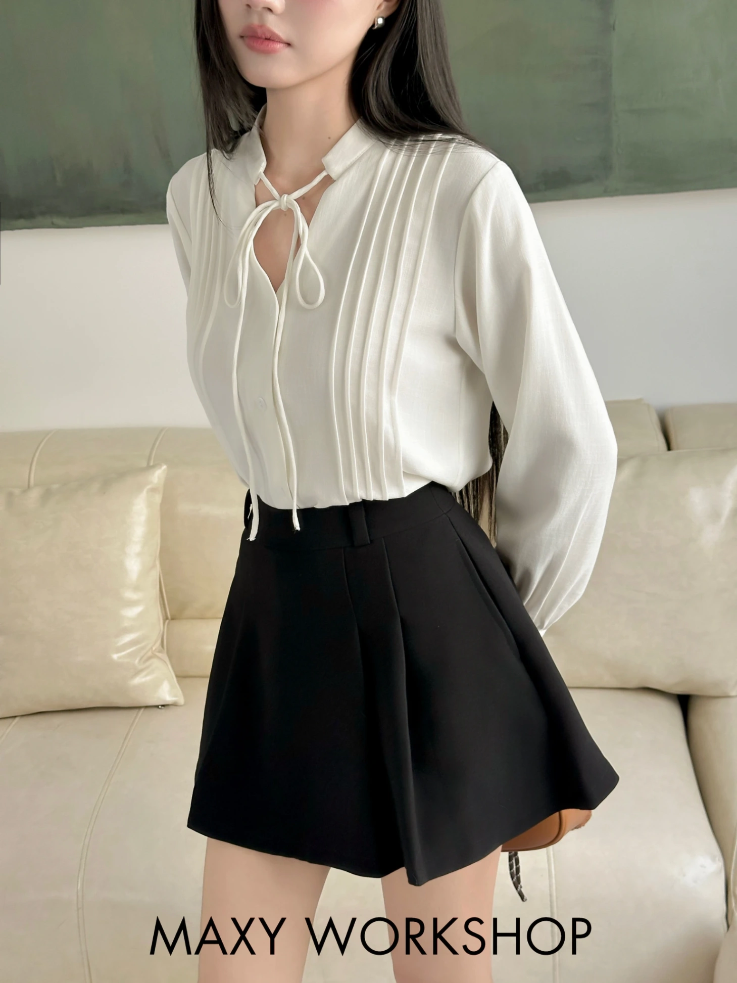 Áo Sơ mi PLEATED SHIRT