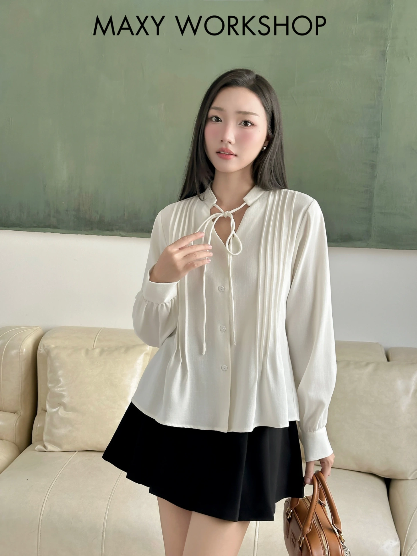 Áo Sơ mi PLEATED SHIRT
