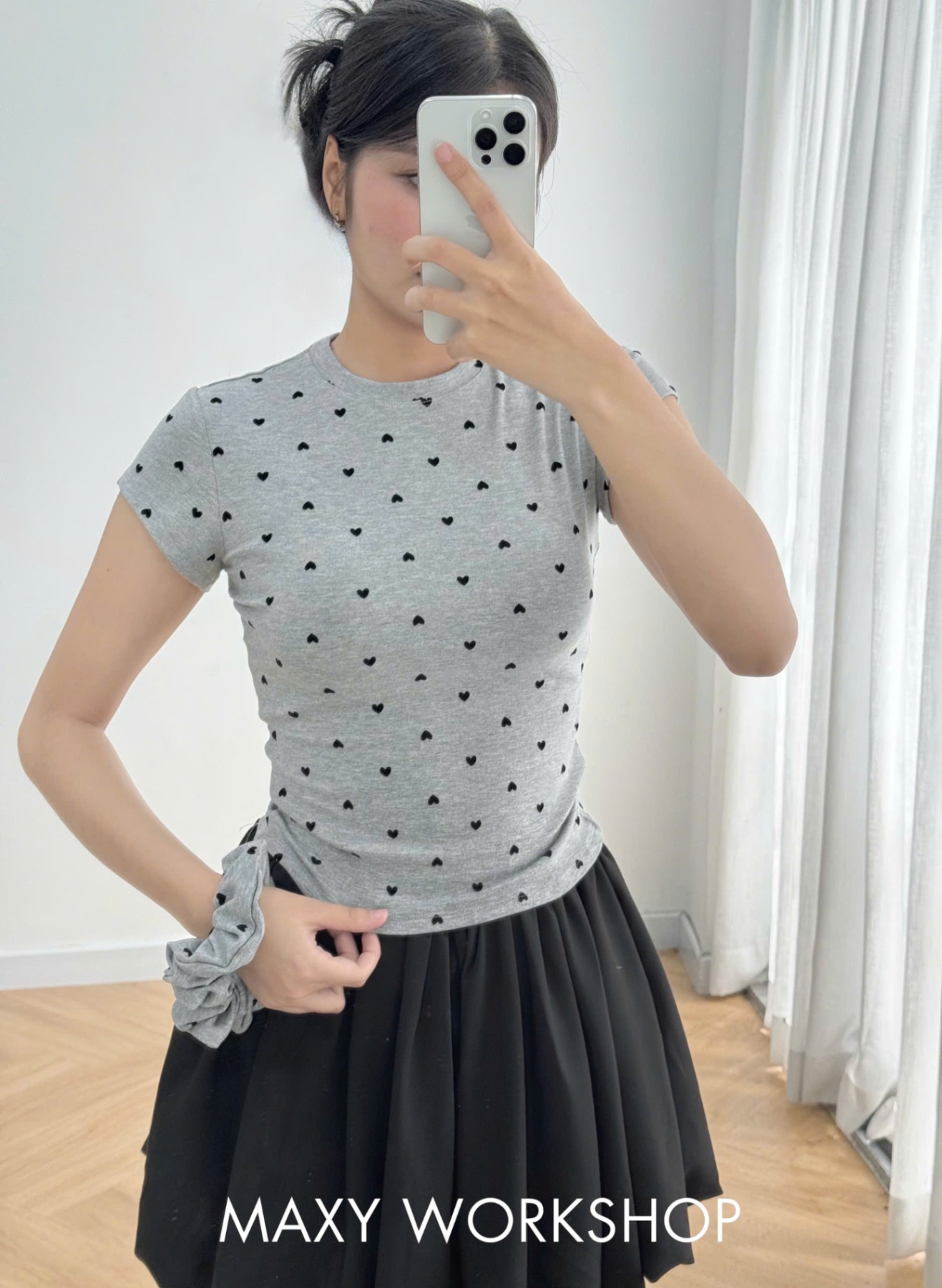 Áo thun HEART SHORT TEE