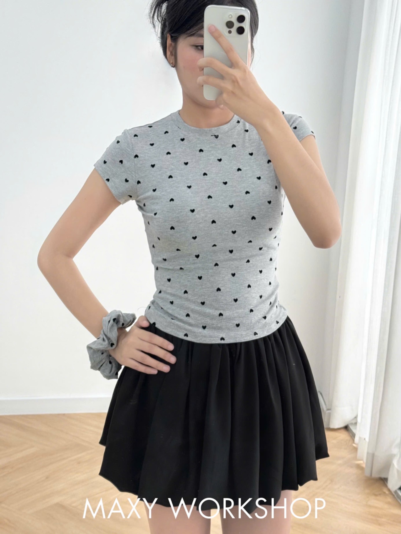 Áo thun HEART SHORT TEE