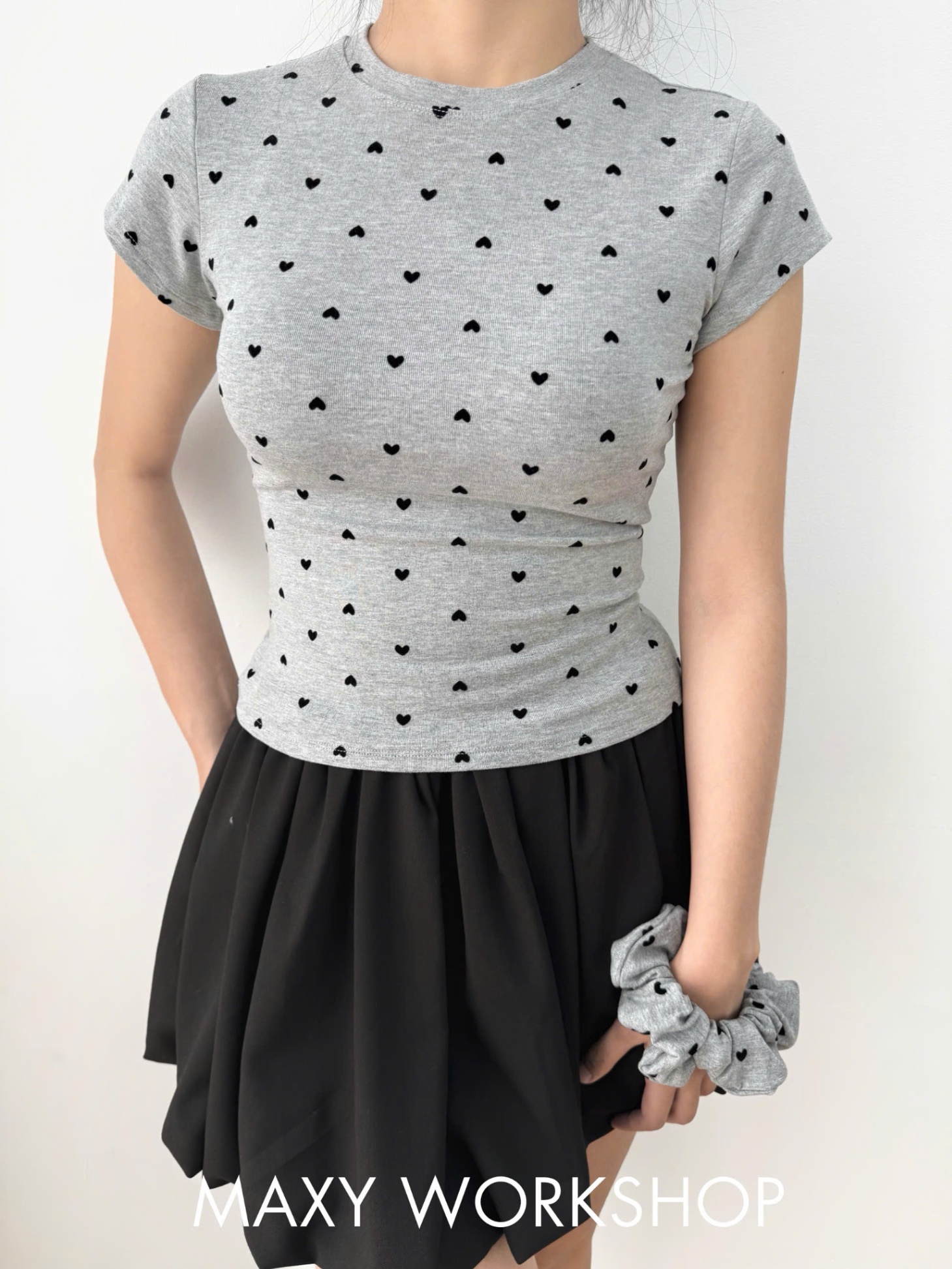 Áo thun HEART SHORT TEE