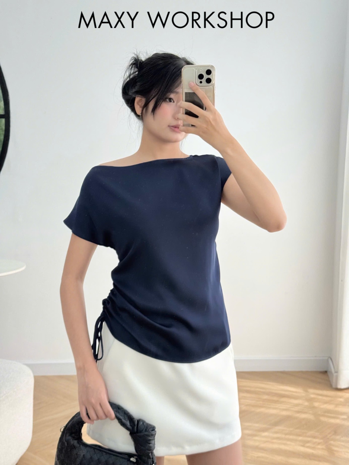 Áo kiểu RUFFLE SLEEVE TOP