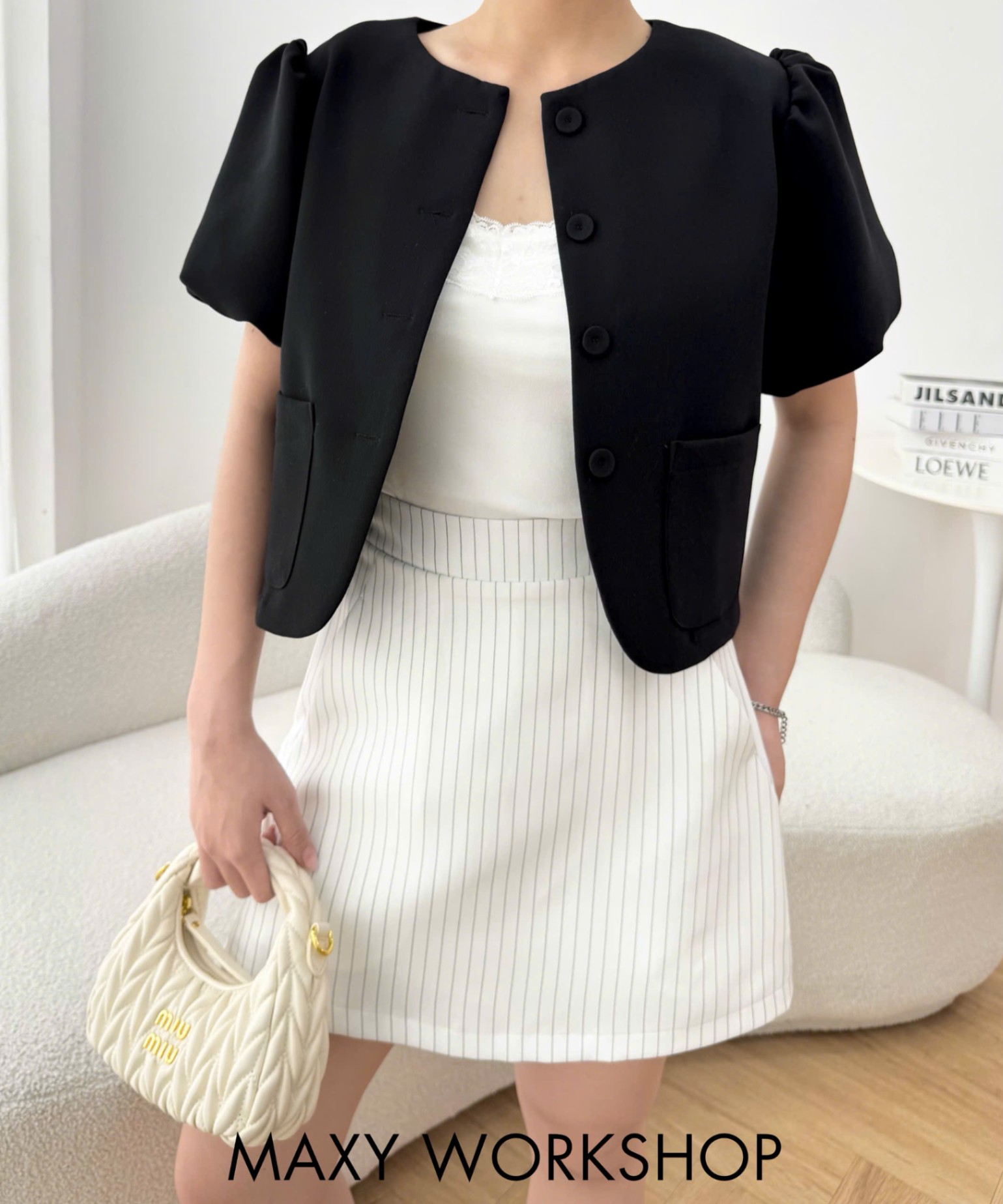 Áo khoác PUFF SLEEVE JACKET