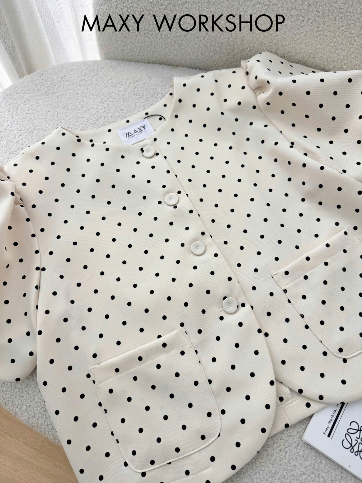 Áo khoác PUFF SLEEVE JACKET