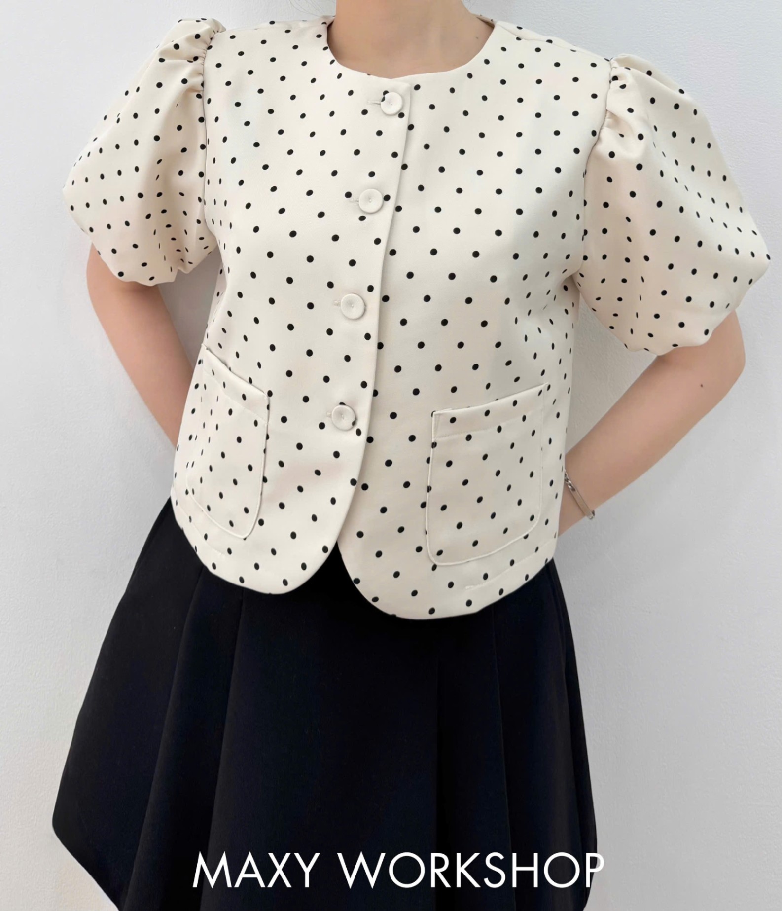 Áo khoác PUFF SLEEVE JACKET