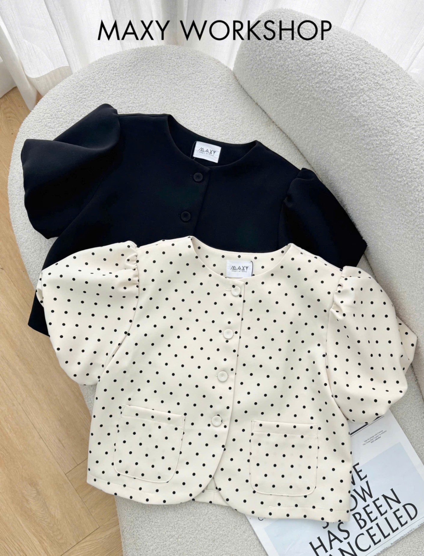 Áo khoác PUFF SLEEVE JACKET
