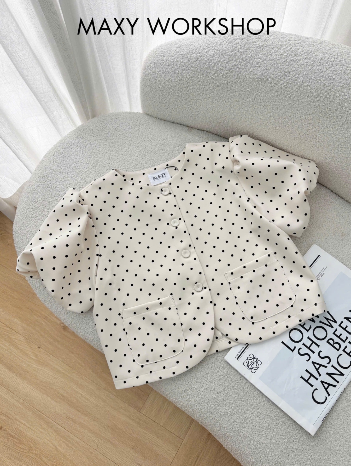 Áo khoác PUFF SLEEVE JACKET