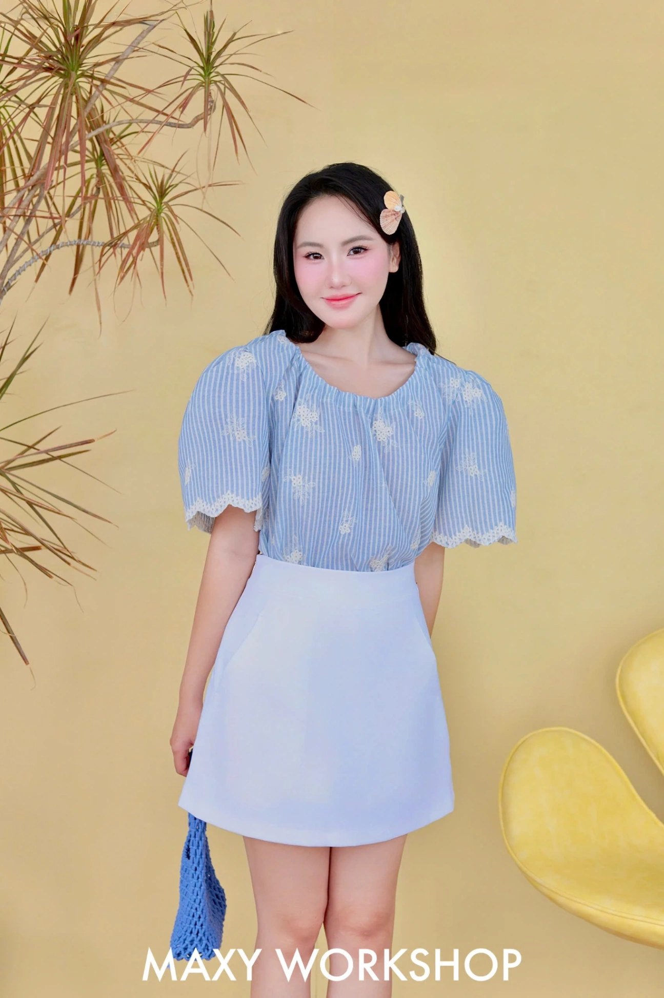 Chân váy ngắn WHITE SKIRT
