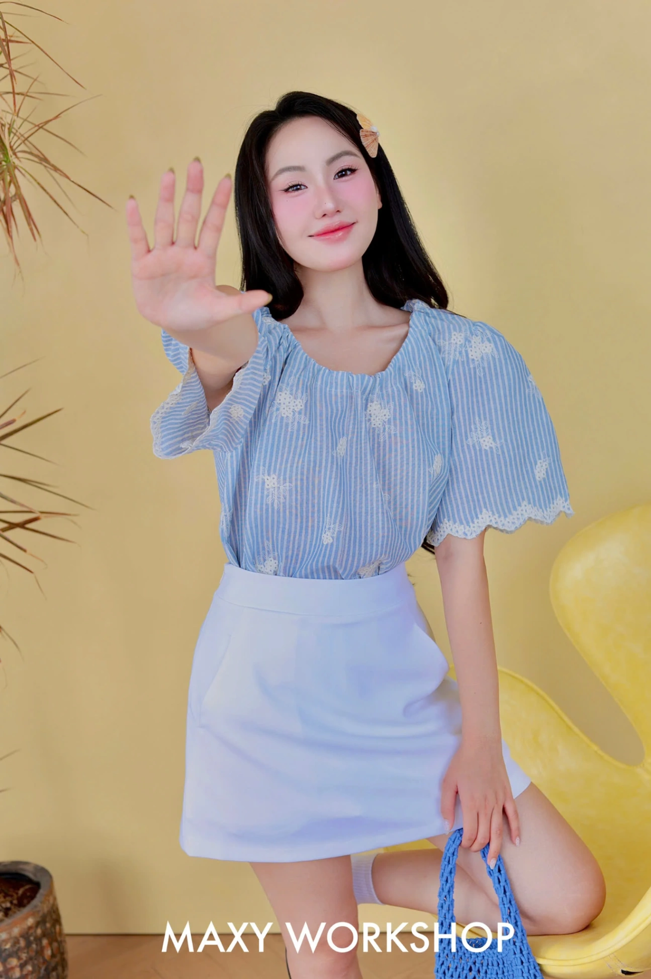 Chân váy ngắn WHITE SKIRT