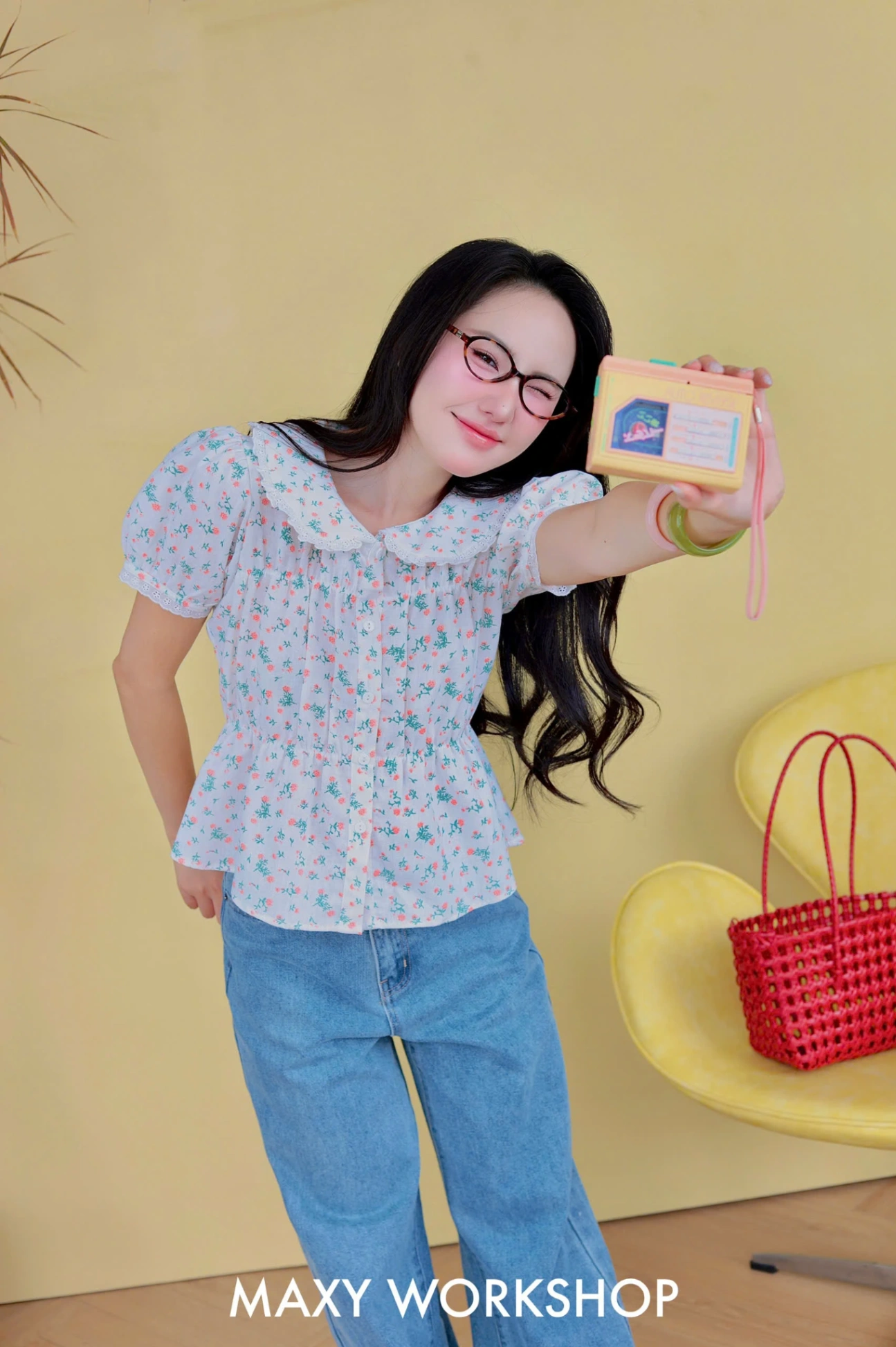 Áo Kiểu FLORAL TOP